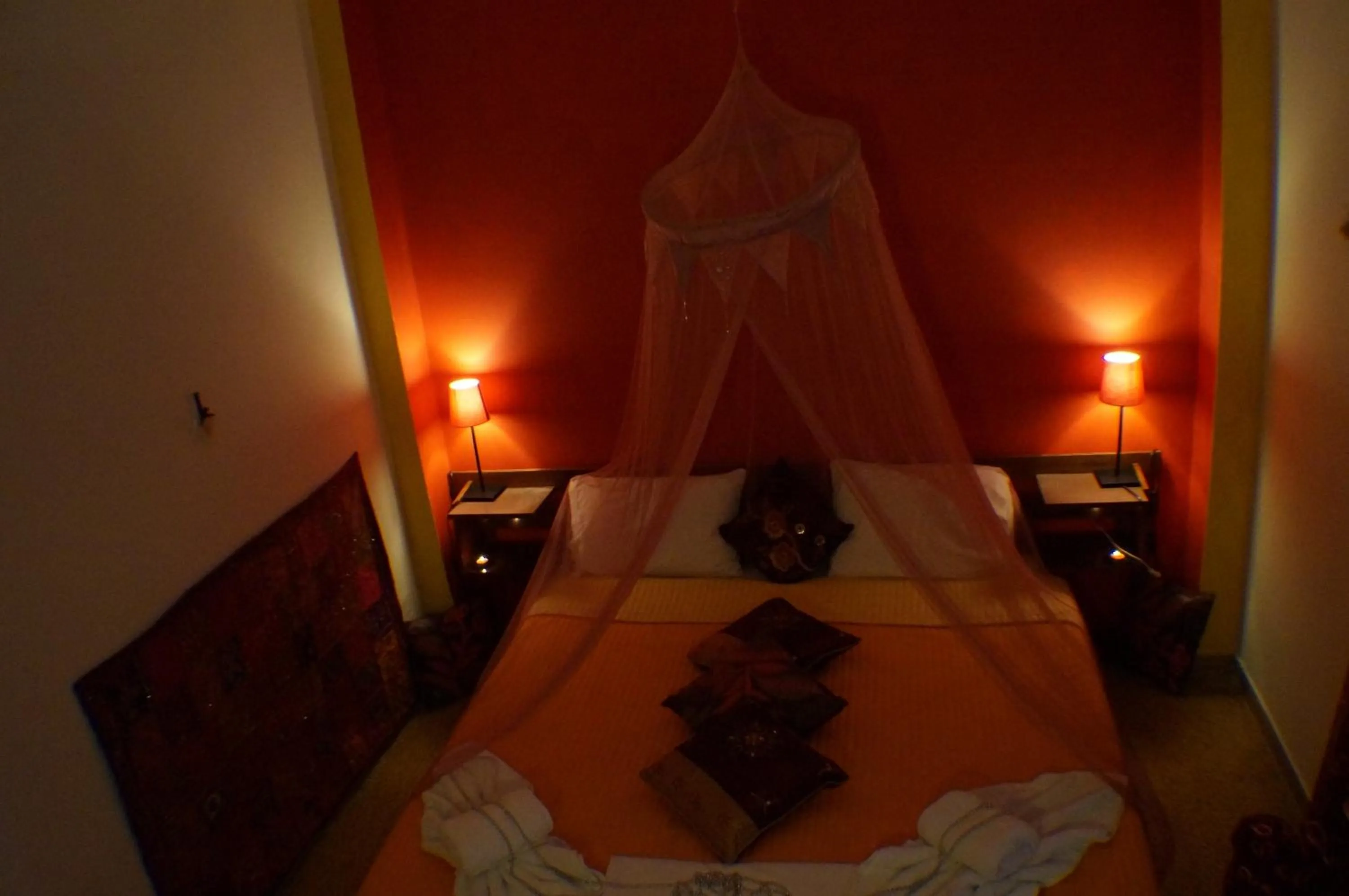 Bed in Anatoli Hotel