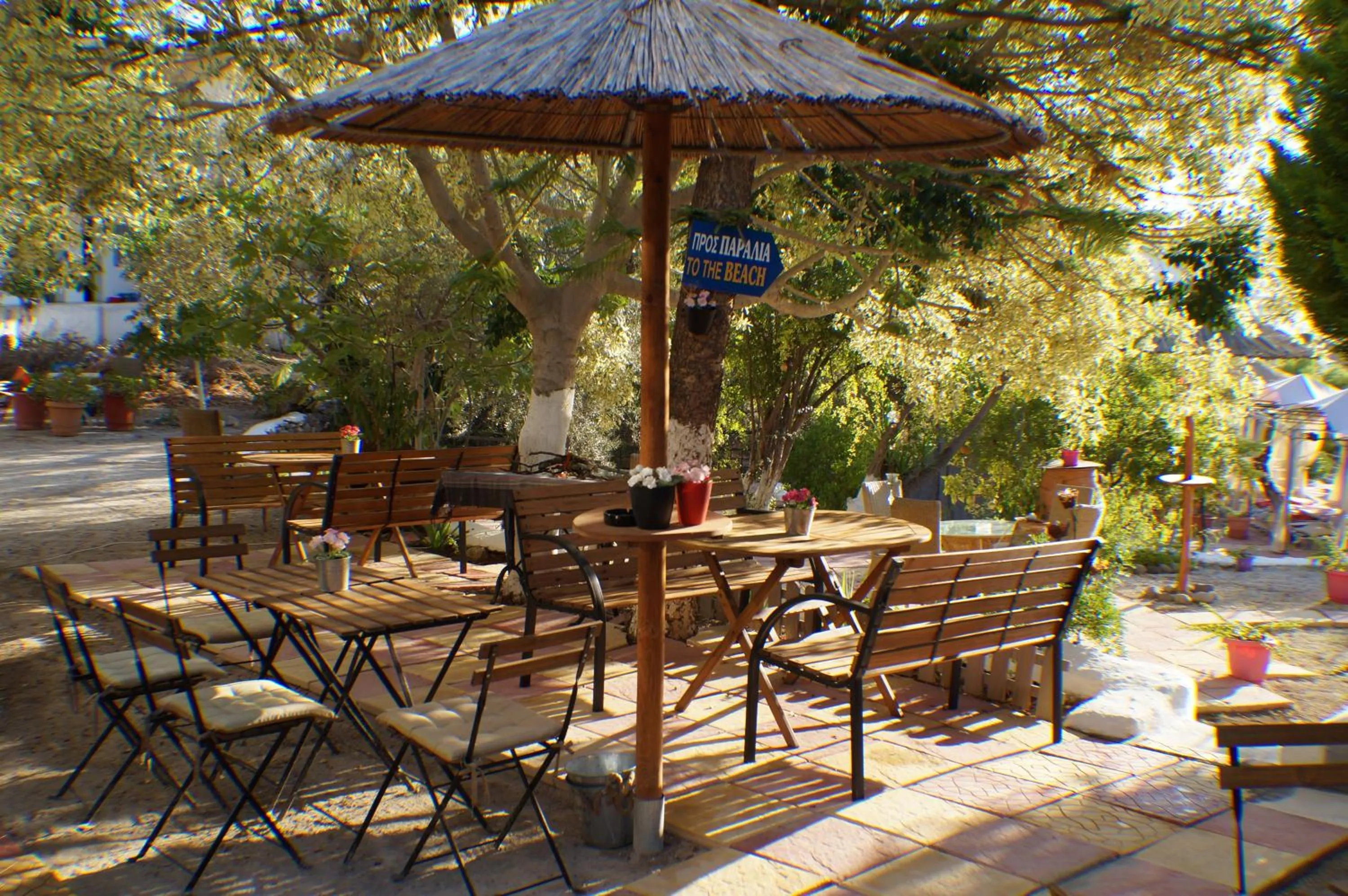 Garden in Anatoli Hotel