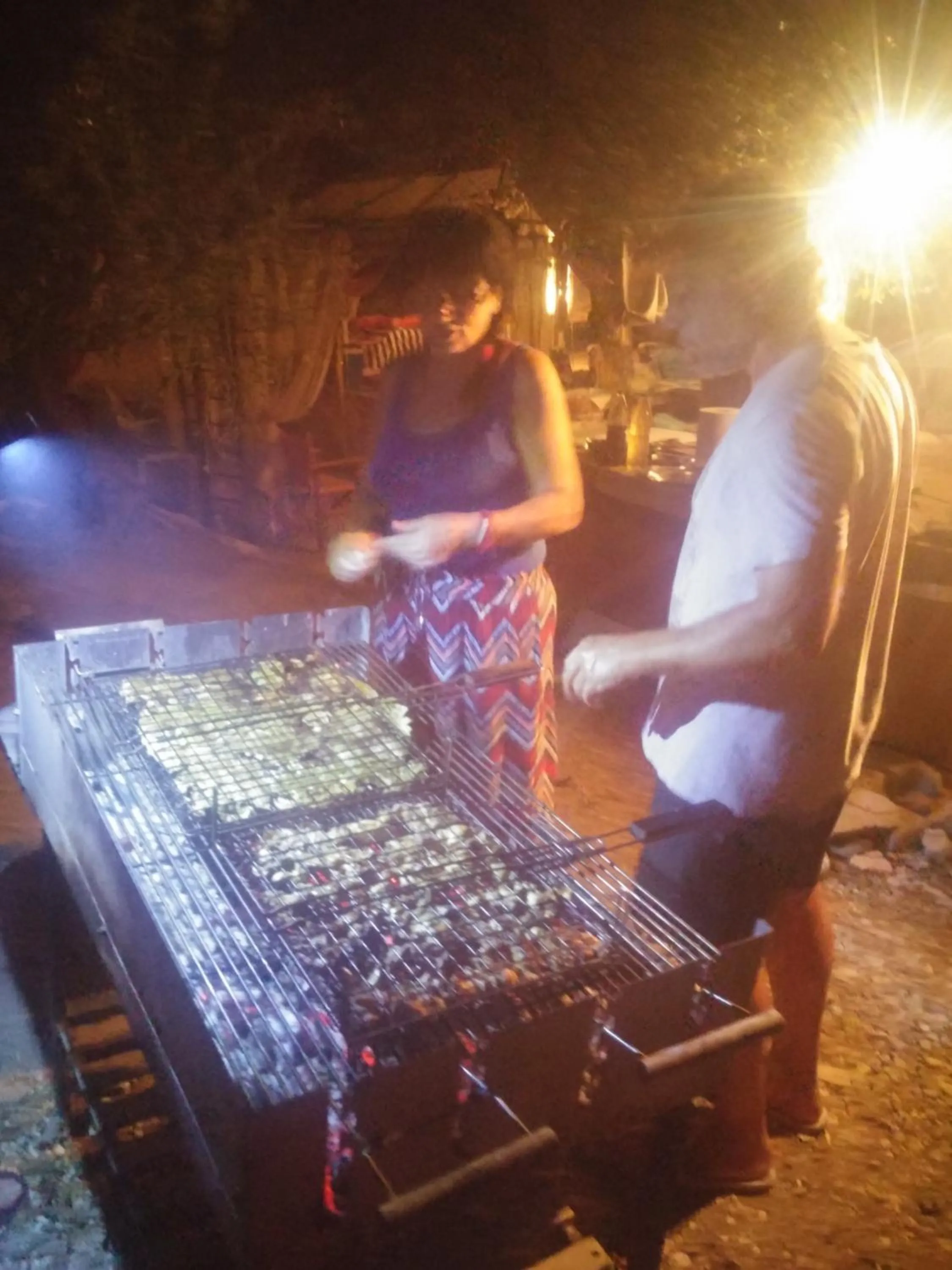 BBQ facilities in Anatoli Hotel