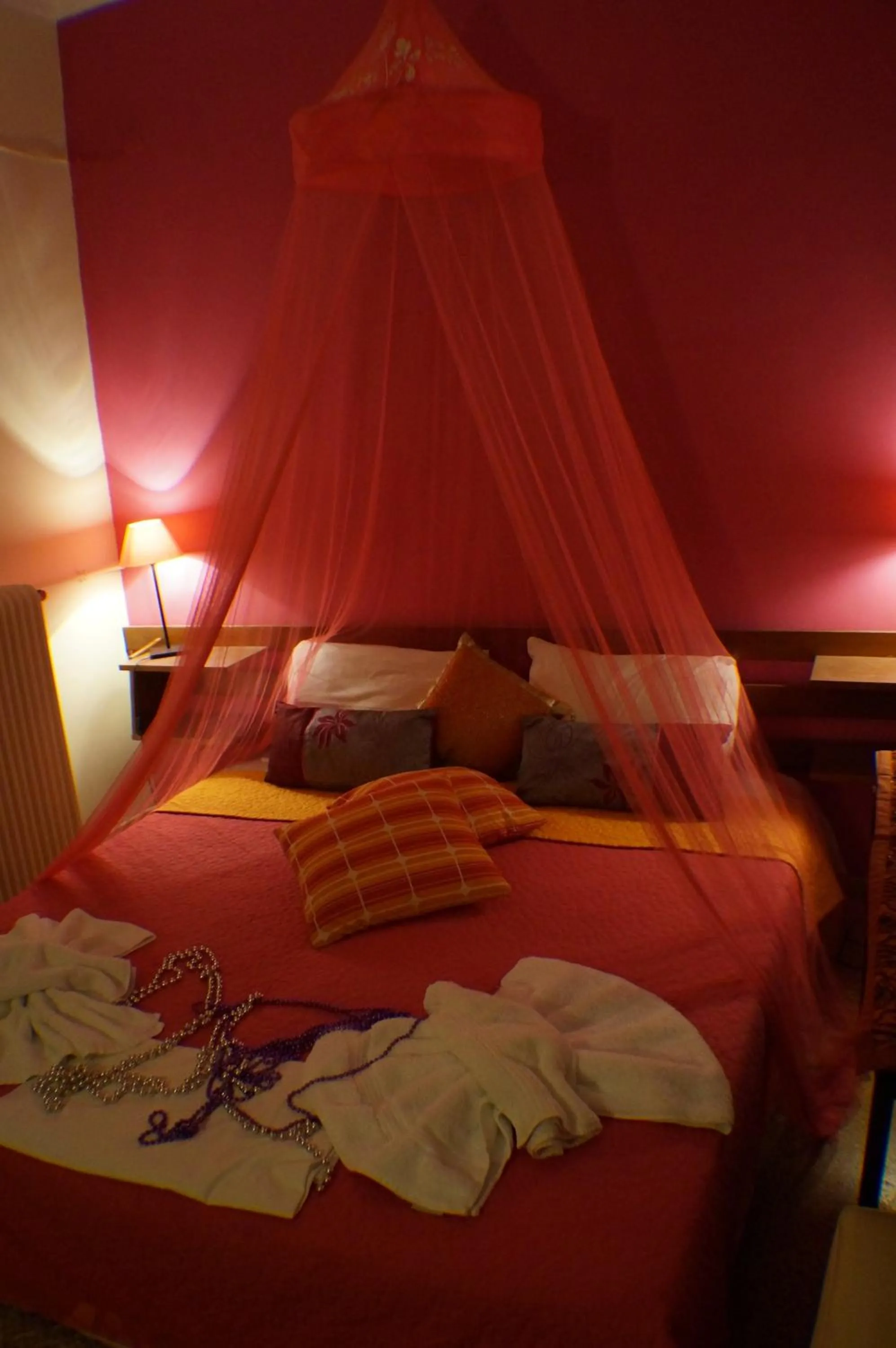 Bed in Anatoli Hotel
