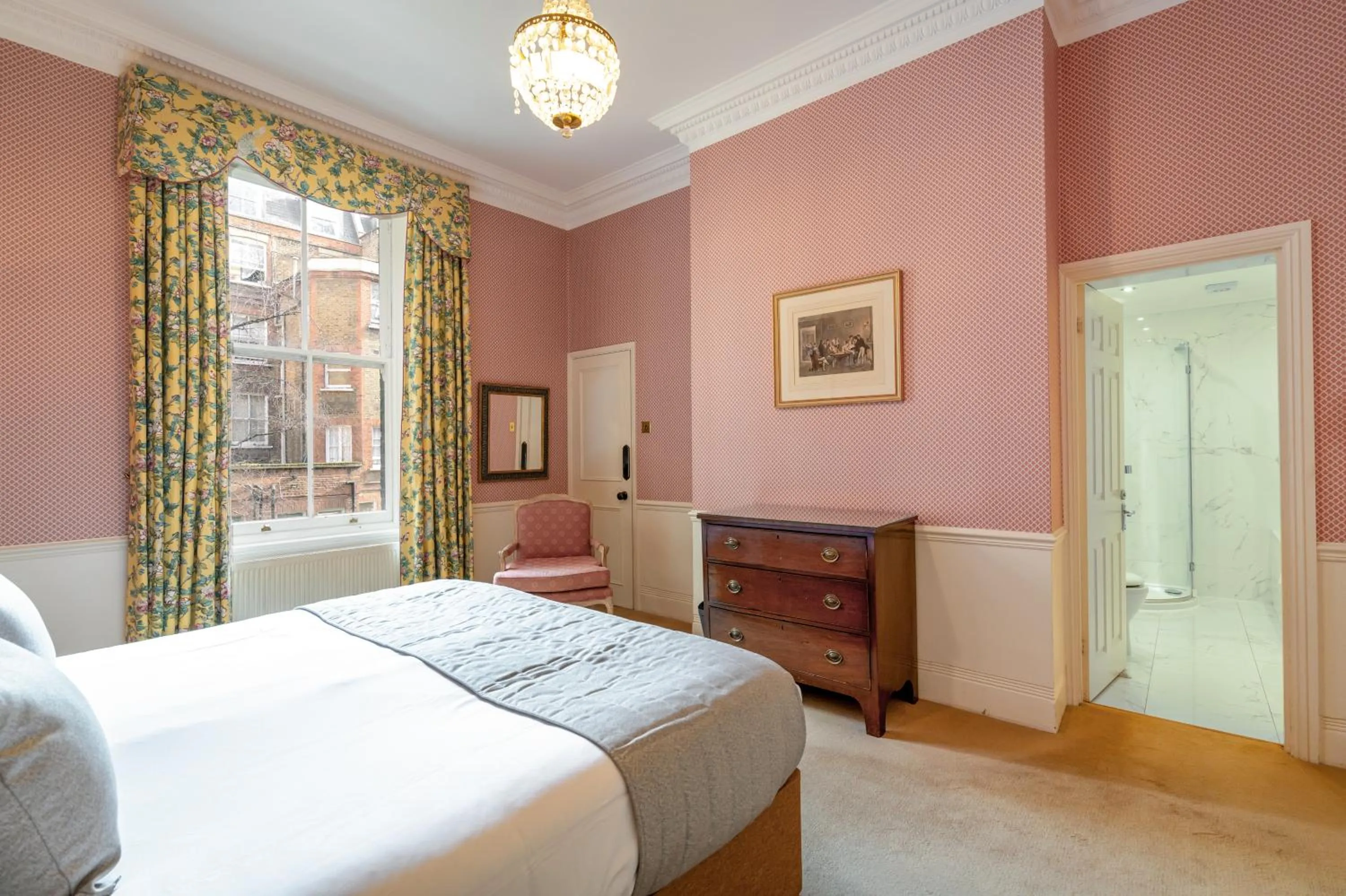 Photo of the whole room, Bed in No1 The Mansions By Mansley