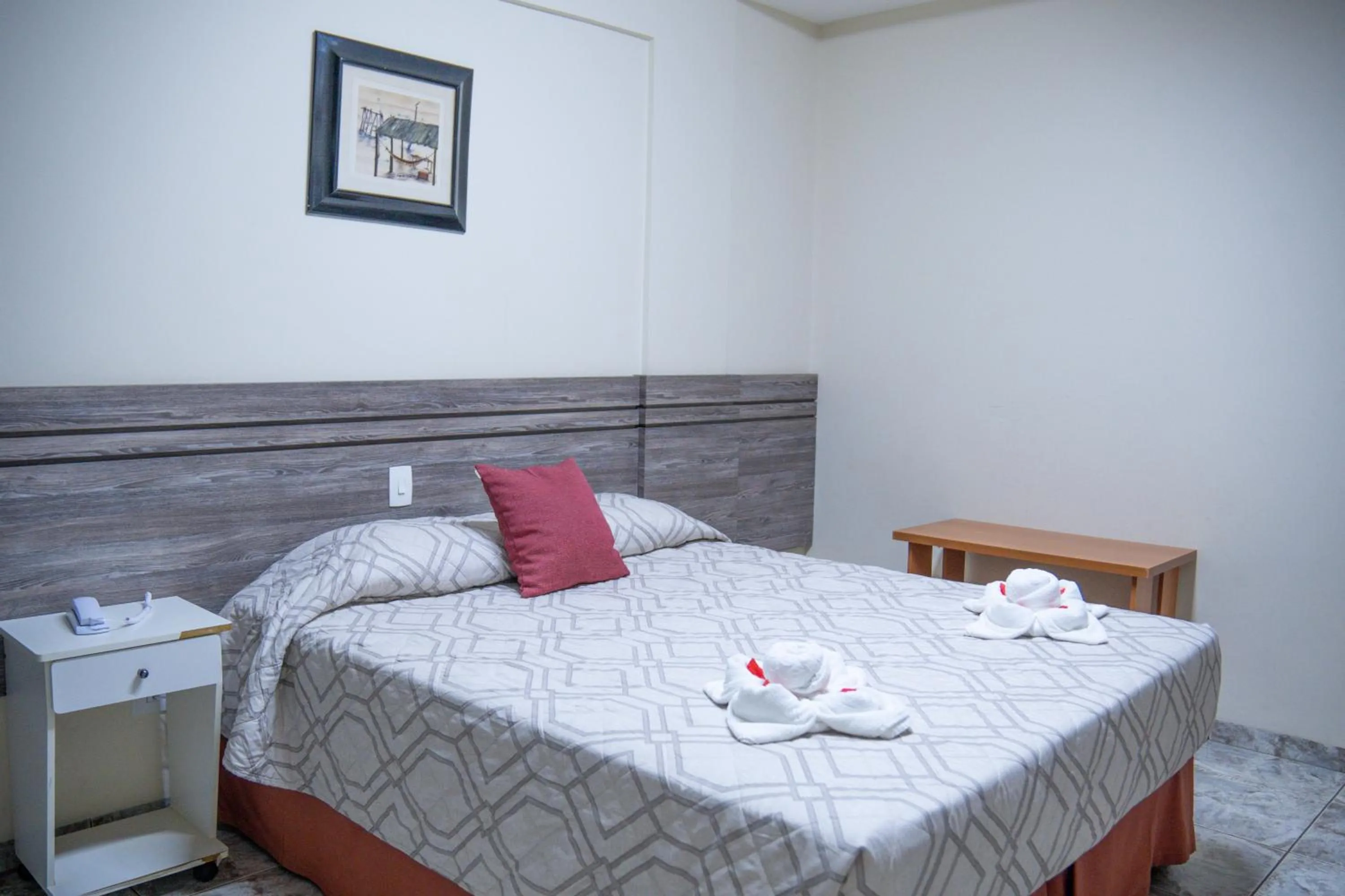 Bed in Hotel Internacional