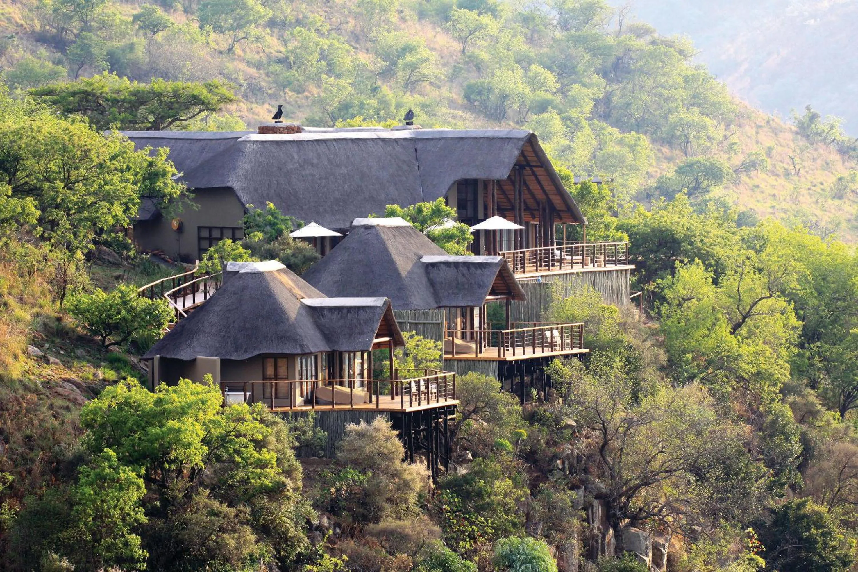 Facade/entrance in Esiweni Luxury Safari Lodge