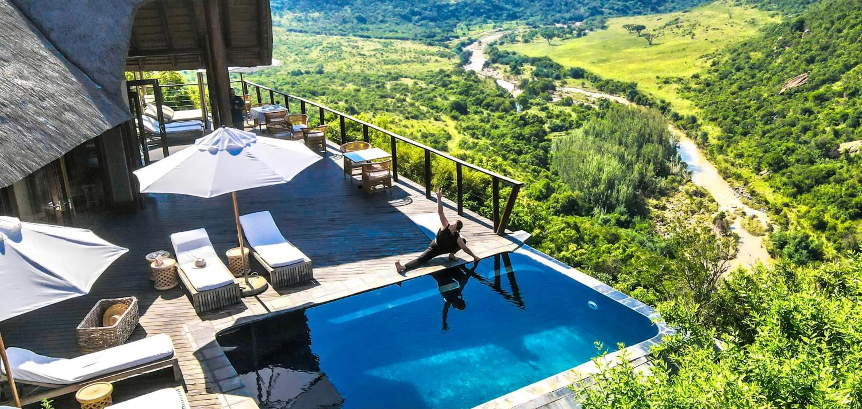 Natural landscape in Esiweni Luxury Safari Lodge