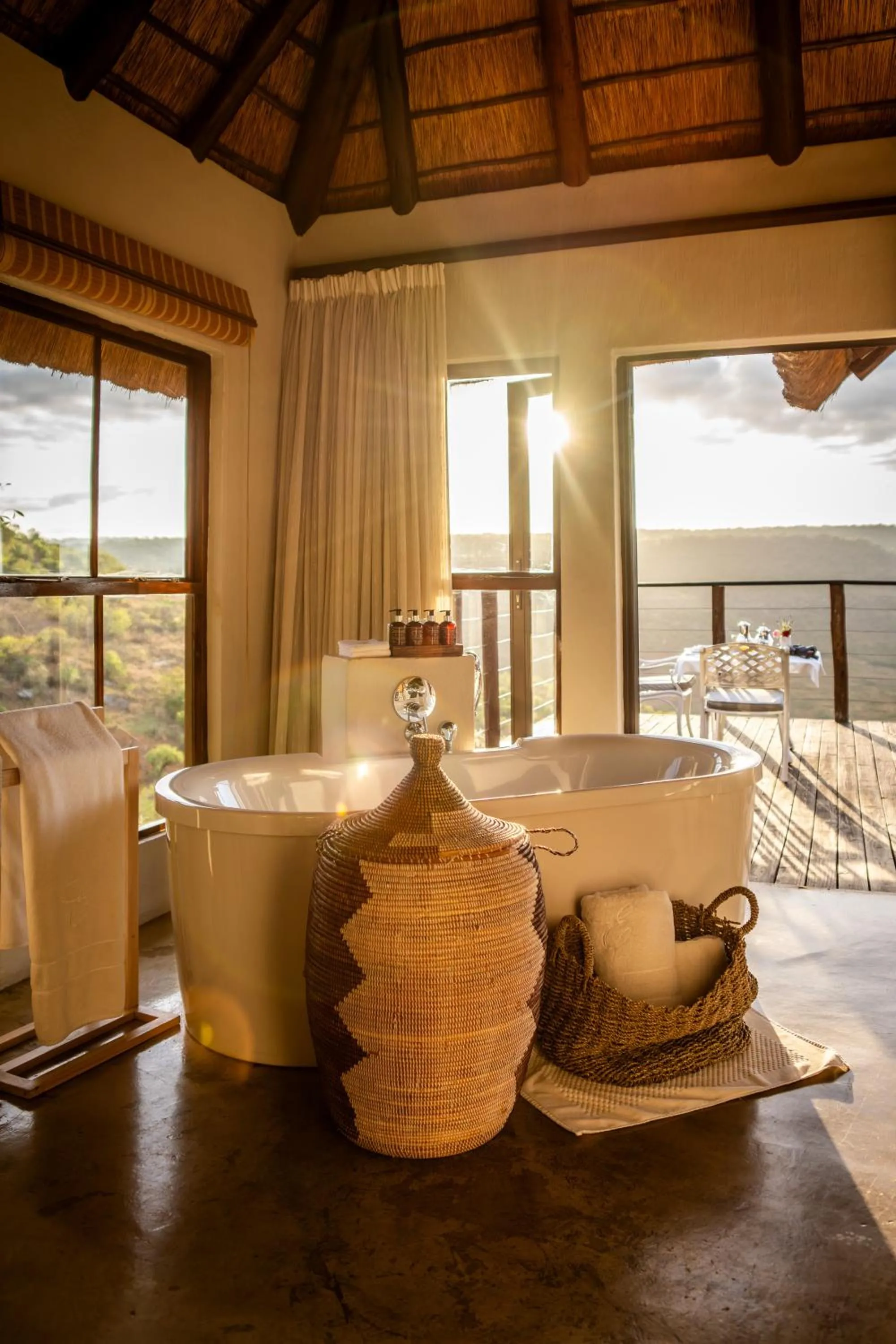 River view in Esiweni Luxury Safari Lodge