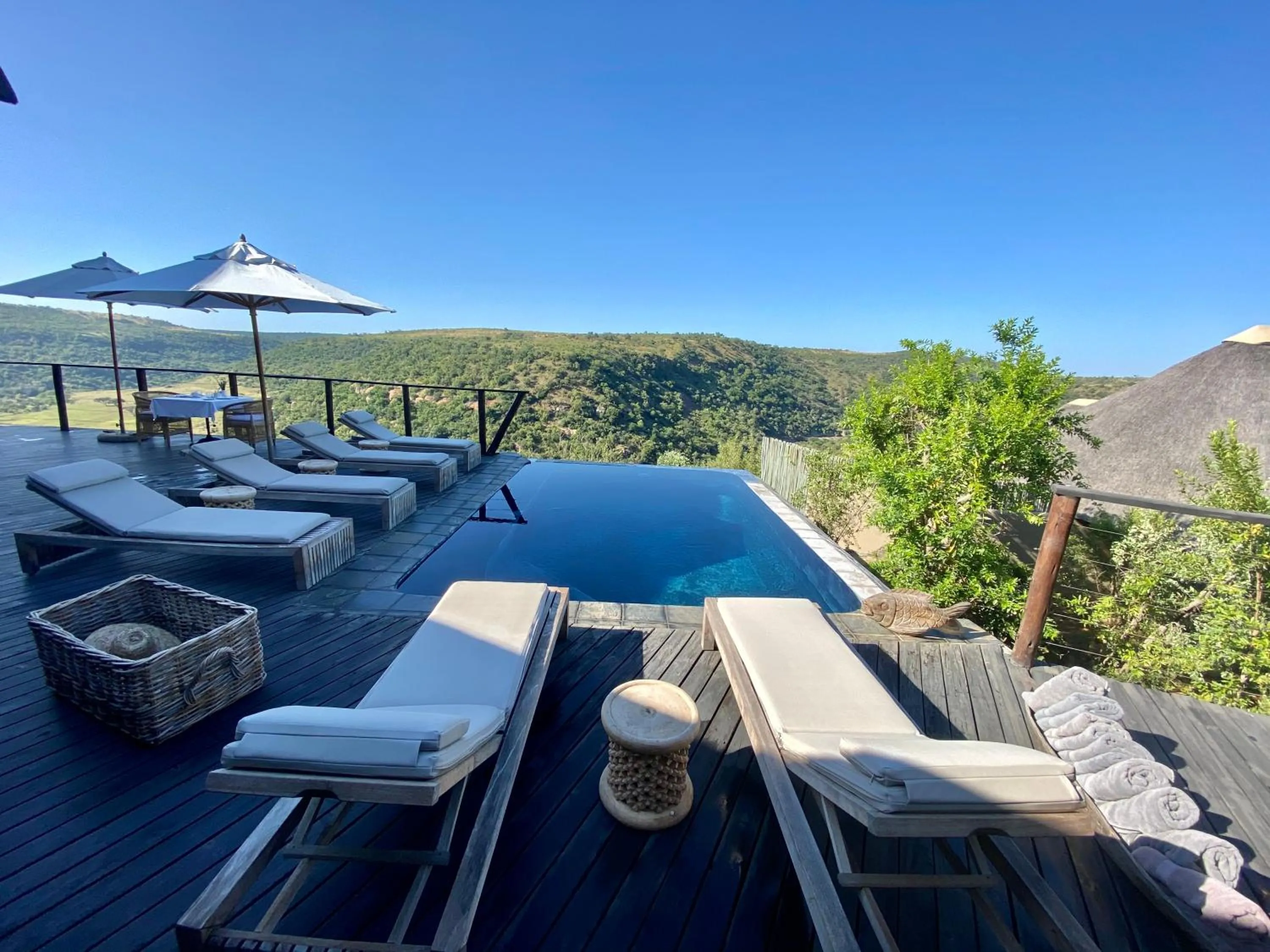 Swimming pool in Esiweni Luxury Safari Lodge