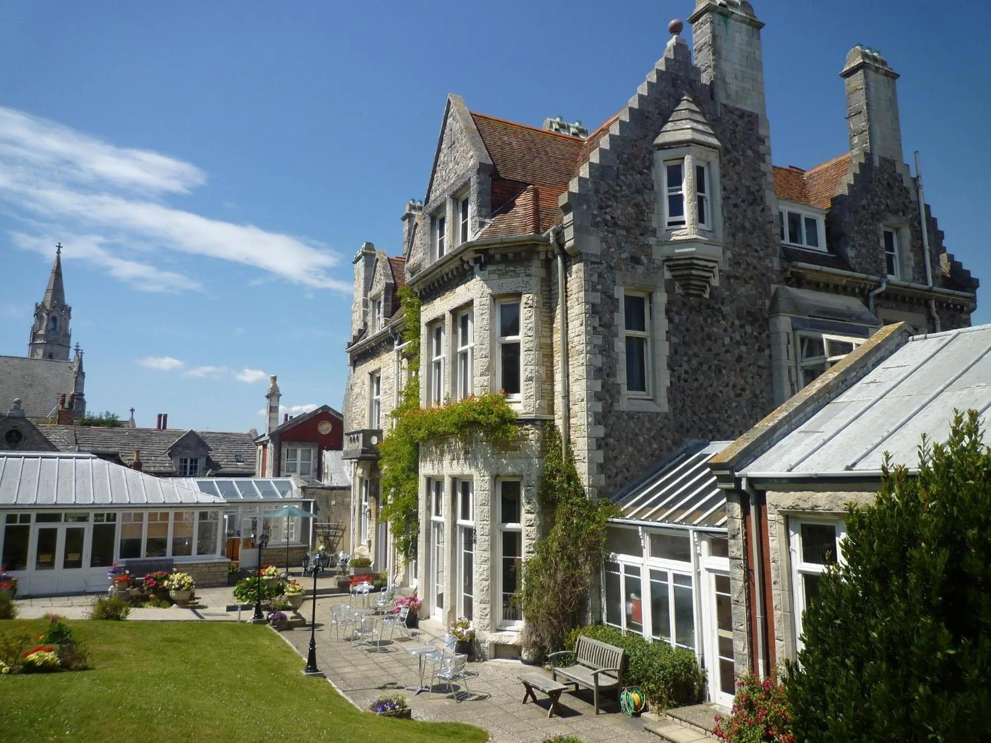Property building in Purbeck House Hotel & Louisa Lodge