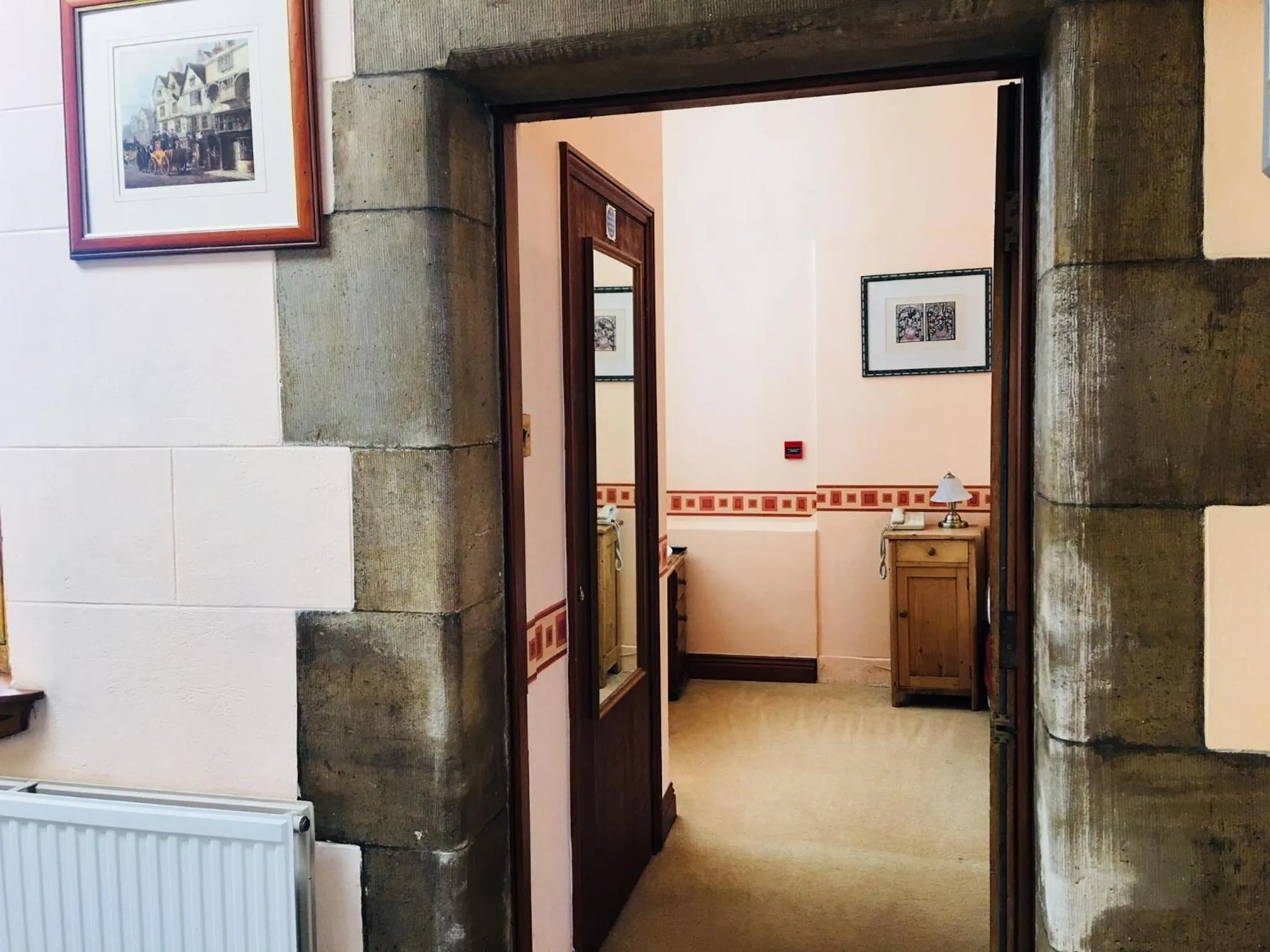 Bed in Purbeck House Hotel & Louisa Lodge