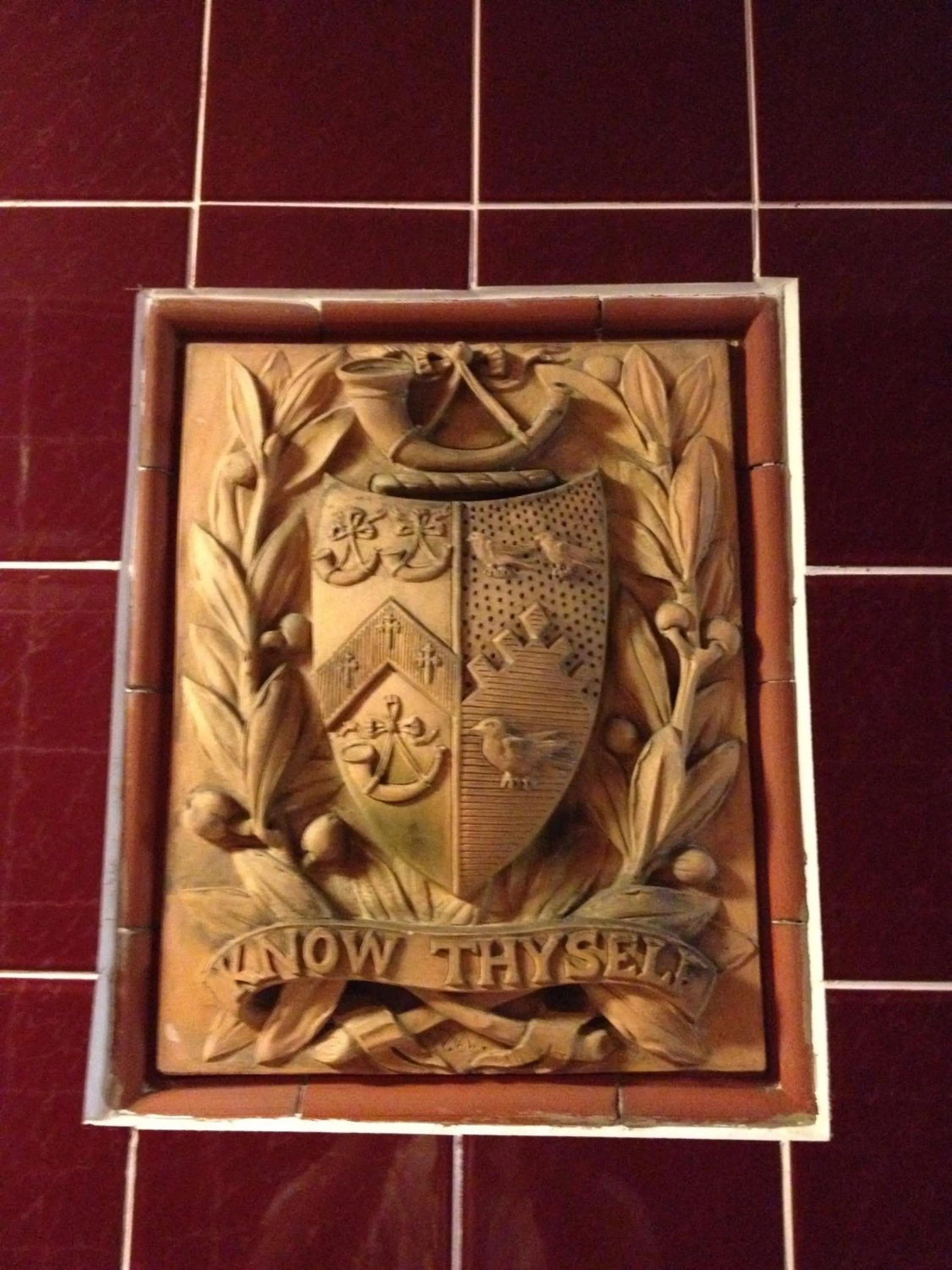 Decorative detail in Purbeck House Hotel & Louisa Lodge