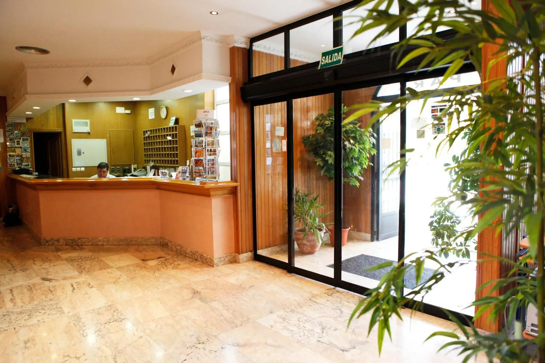 Lobby or reception in Hotel Park Lobby or reception in Hotel Park