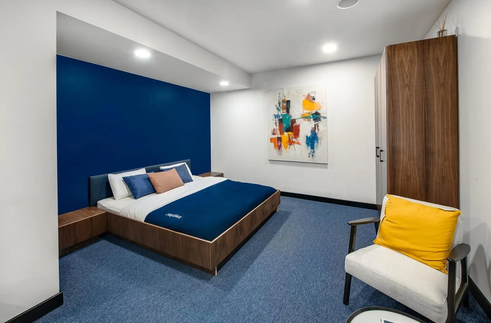 Bed in Kepler Club Riga Airport Hotel - Landside Public Area