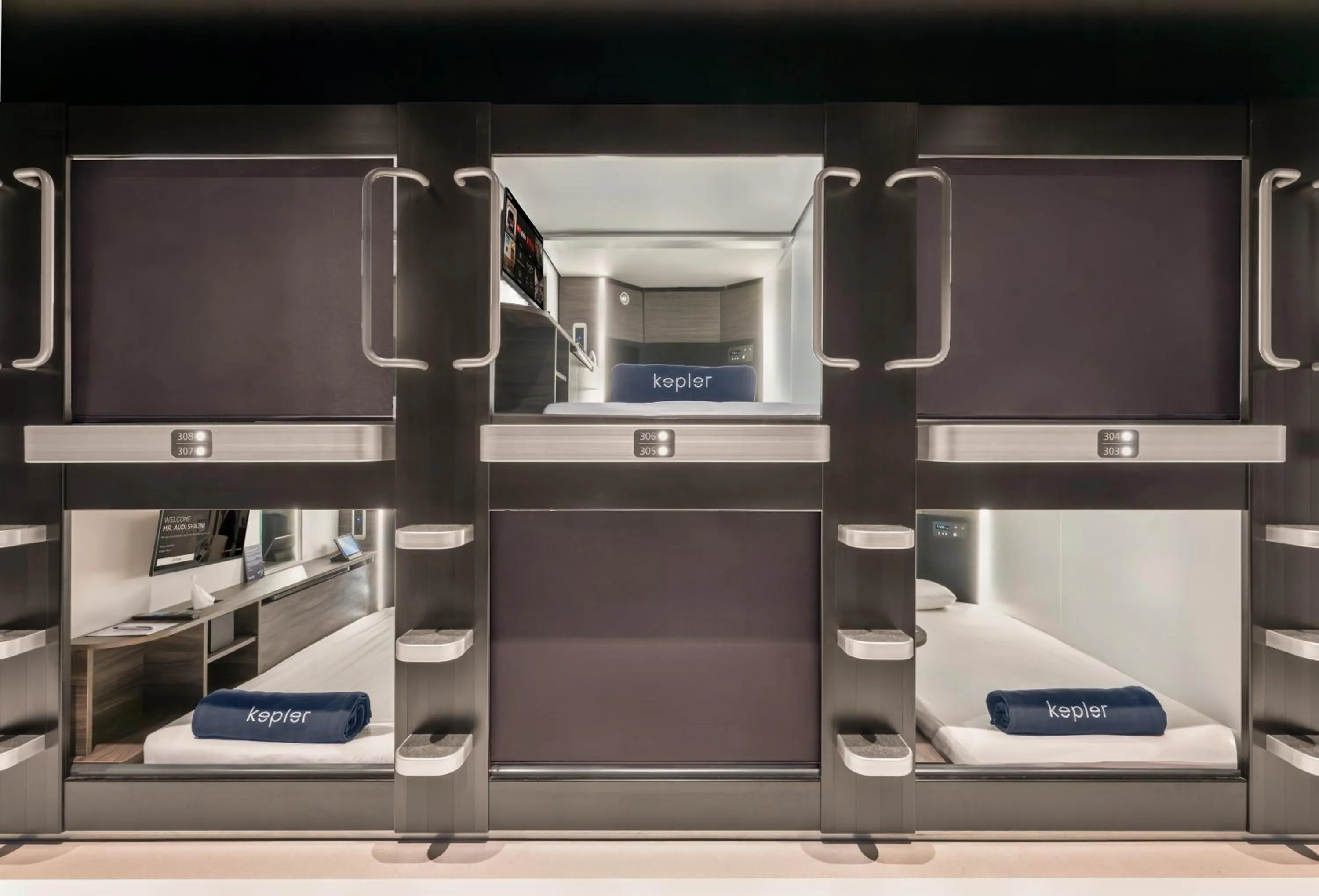 Bed in Kepler Club Riga Airport Hotel - Landside Public Area