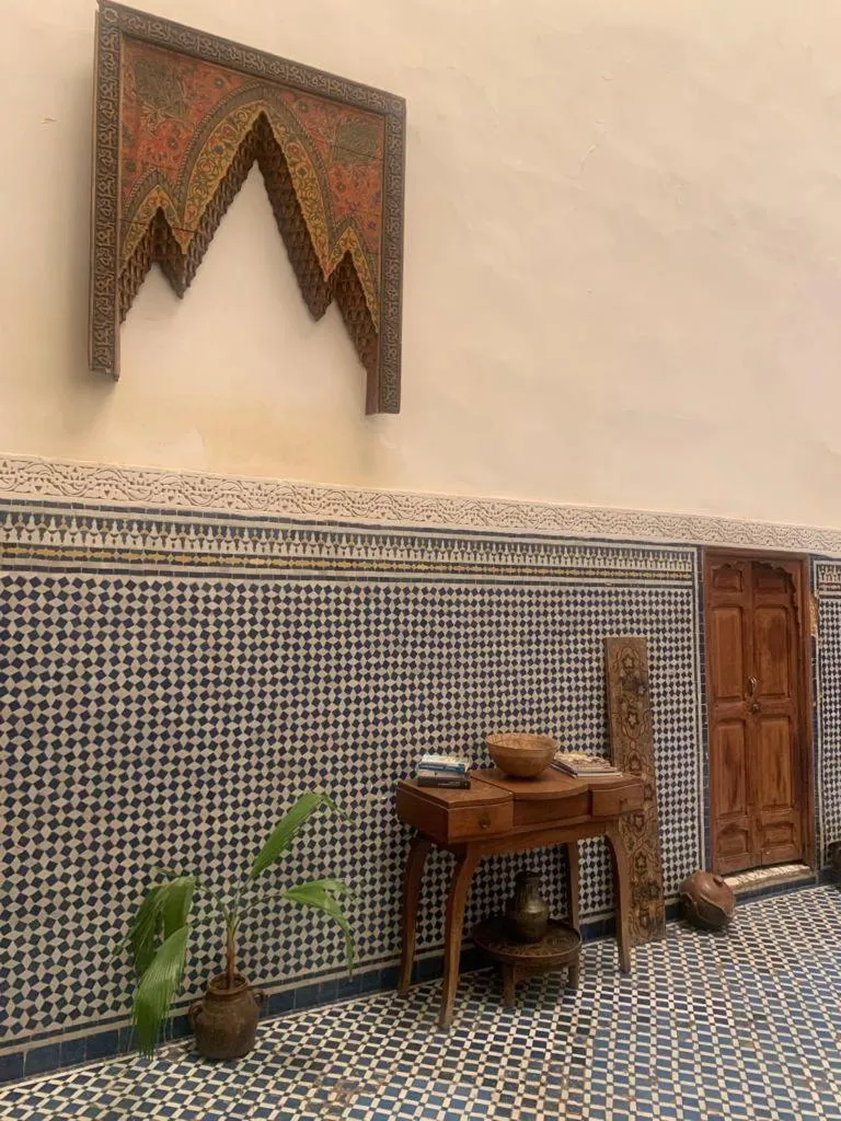 Decorative detail in Dar Nejma