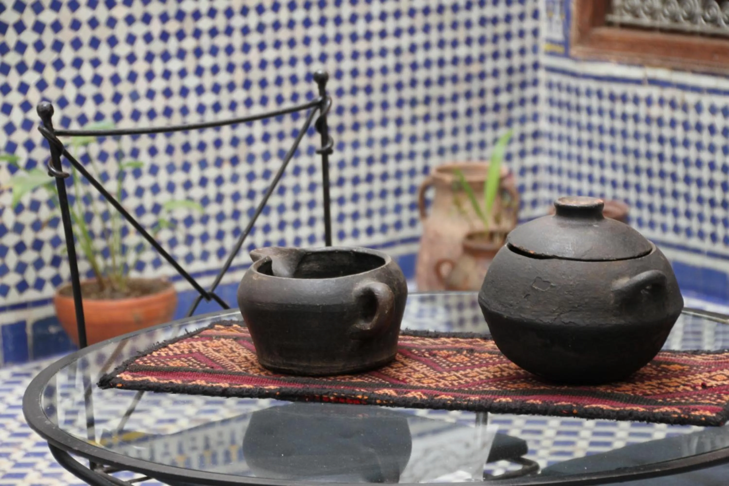 Decorative detail in Dar Nejma