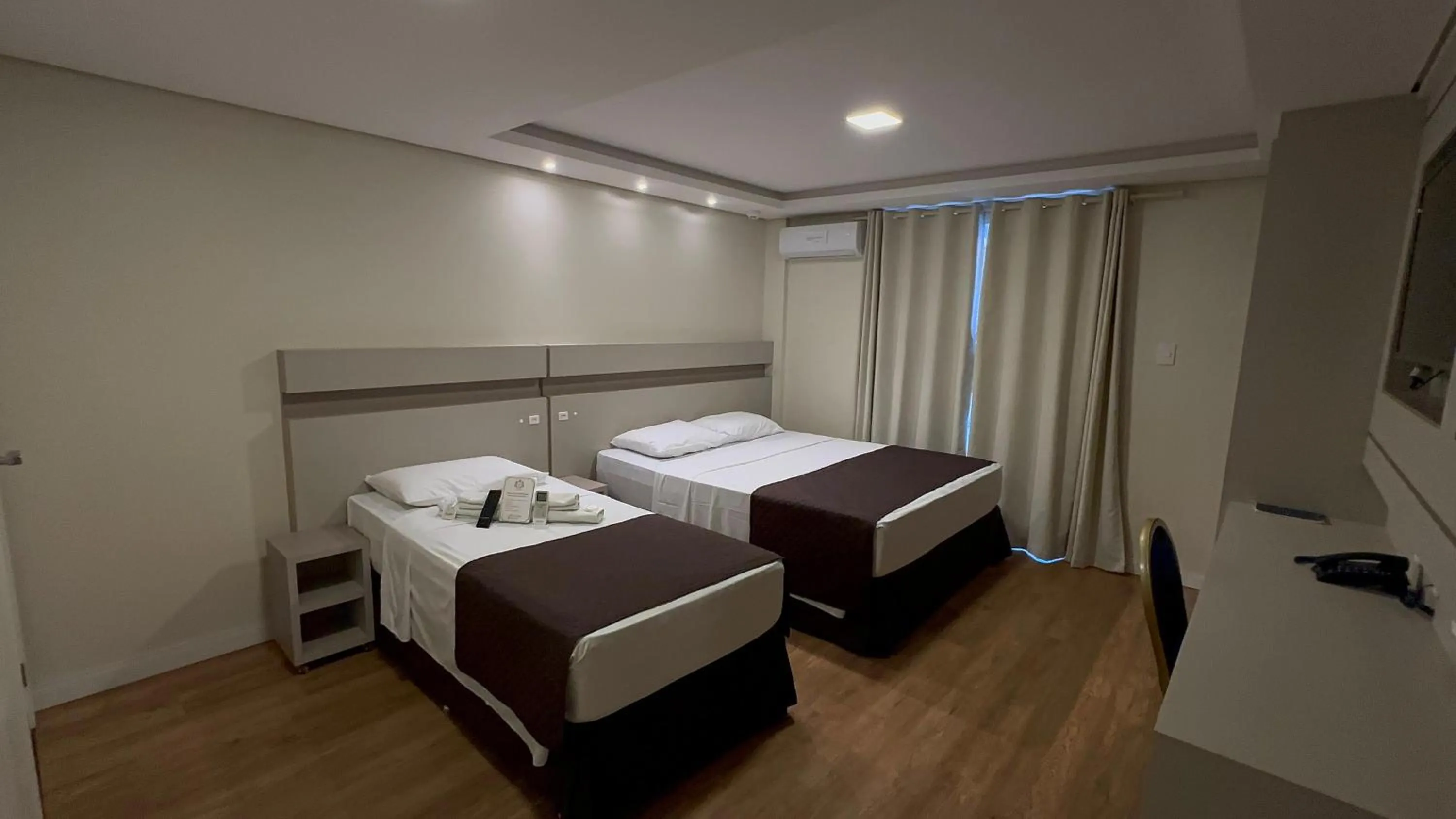 Bed in Hotel Joaçaba