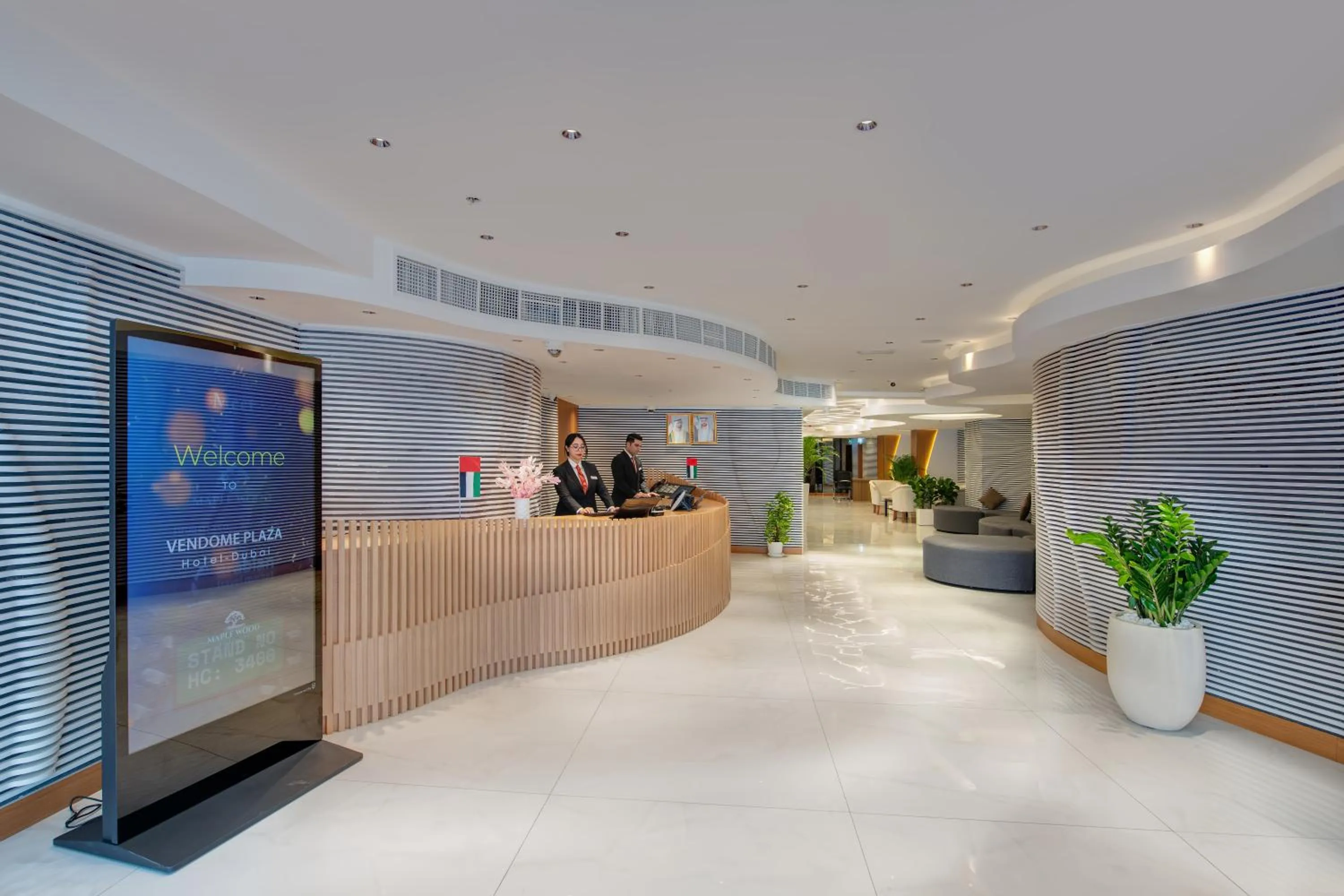 Lobby or reception in Vendome Plaza Hotel