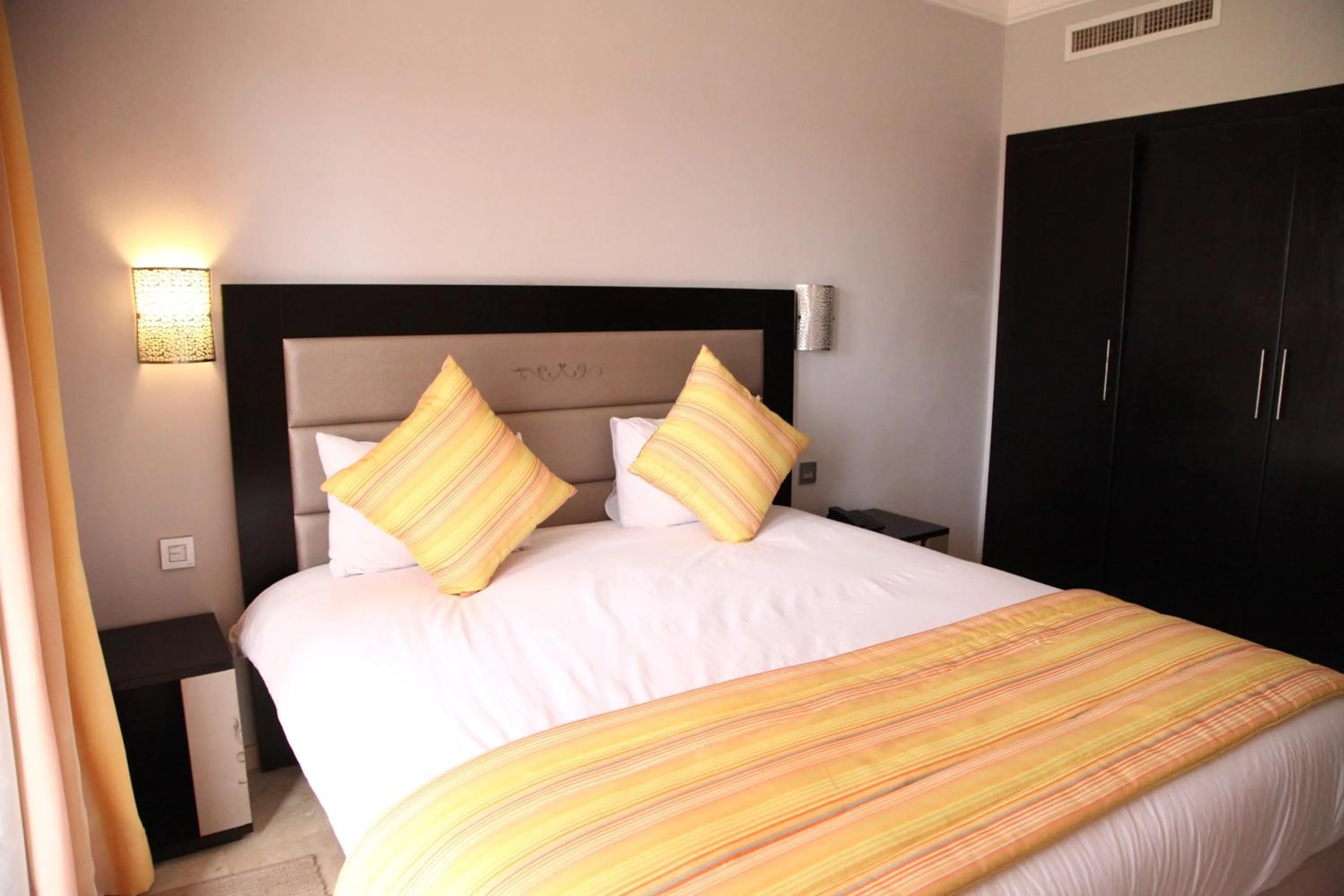 Bed in Palm Appart Hôtel Marrakech