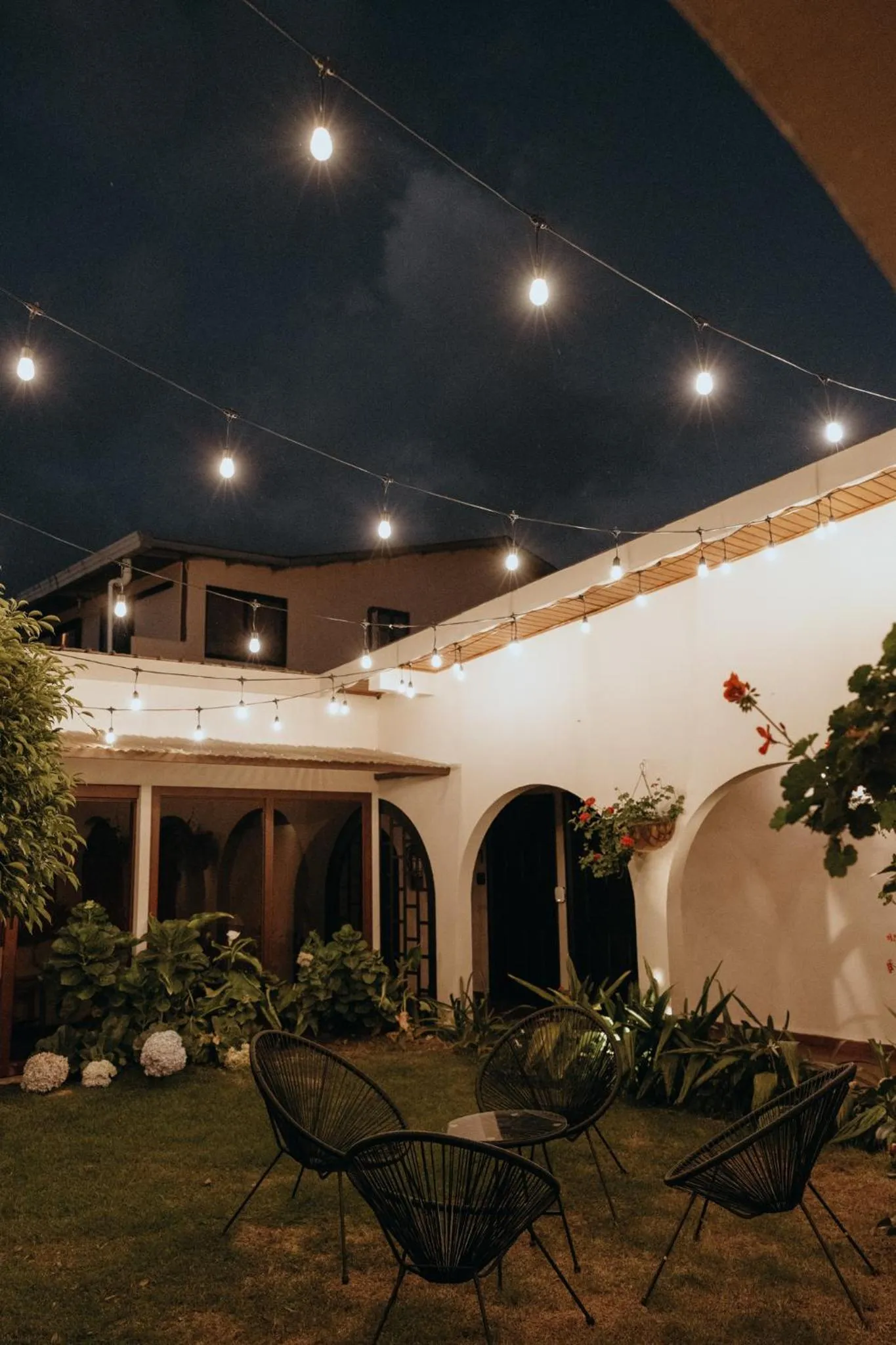 Patio in Hotel Boutique Rebequet