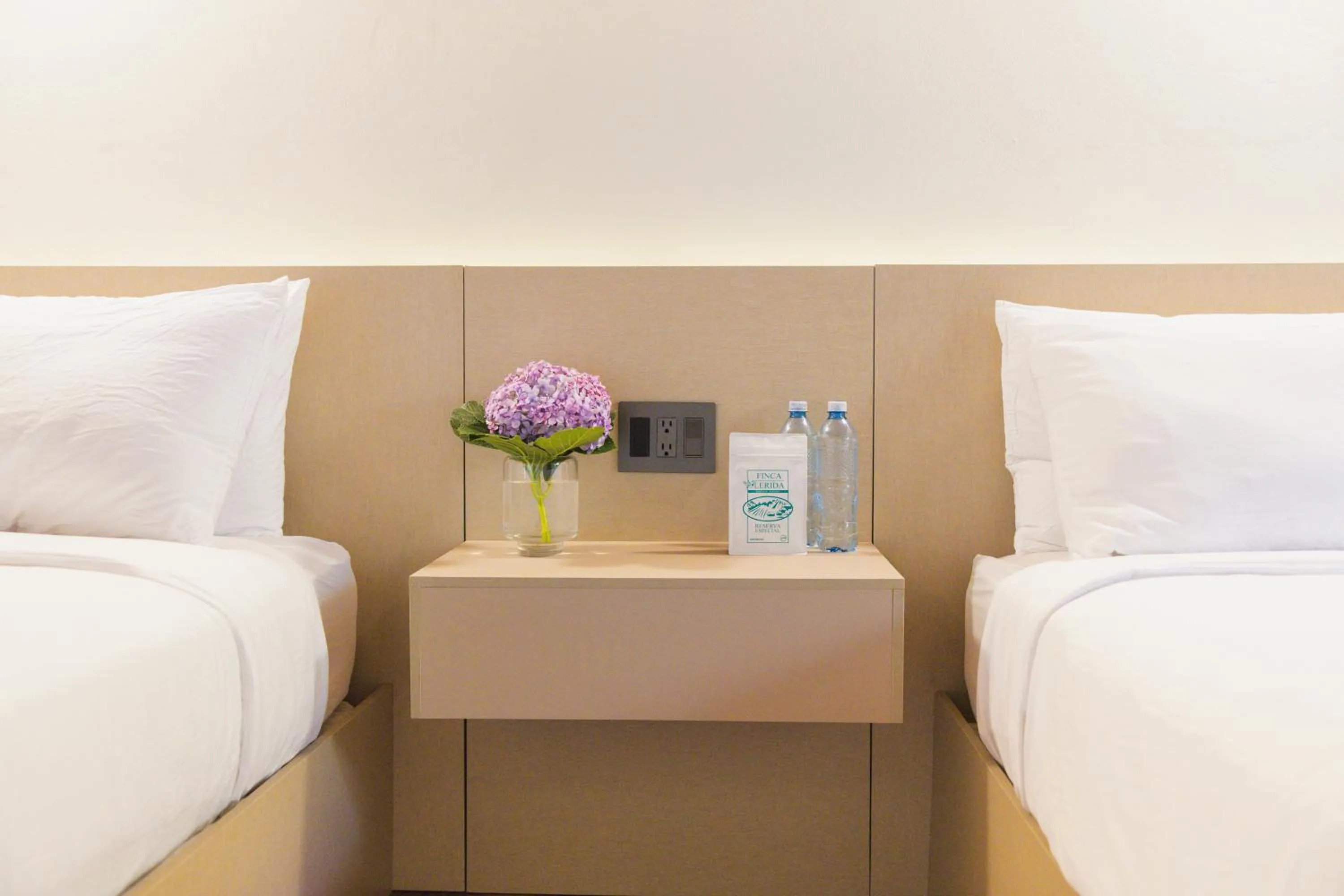 Bed in Hotel Boutique Rebequet