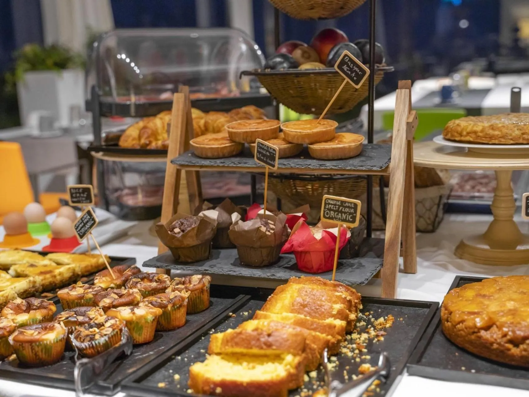 Buffet breakfast in Hotel Arbe