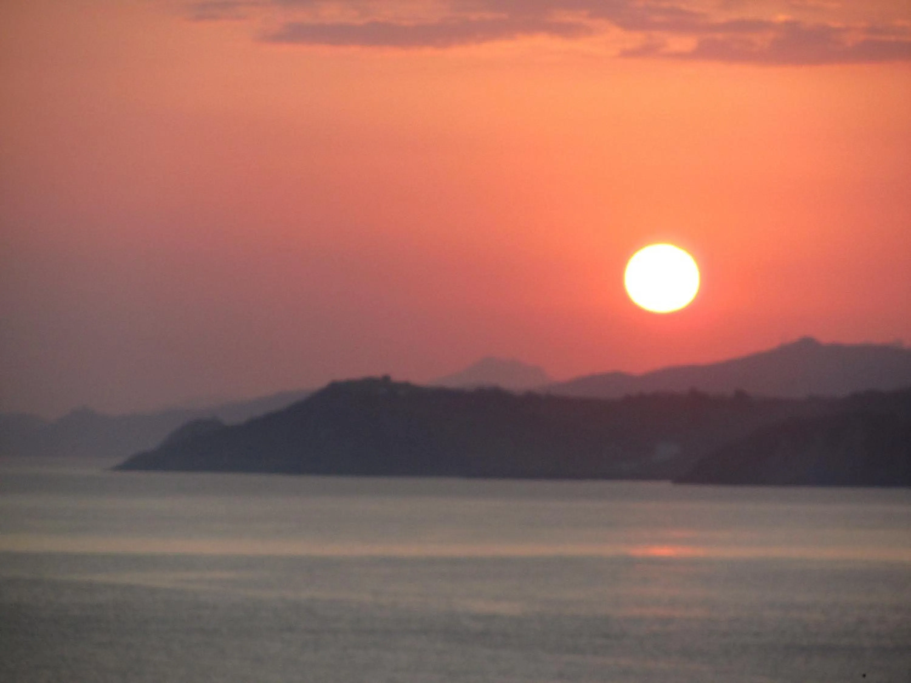 Sunset in Hotel Arbe