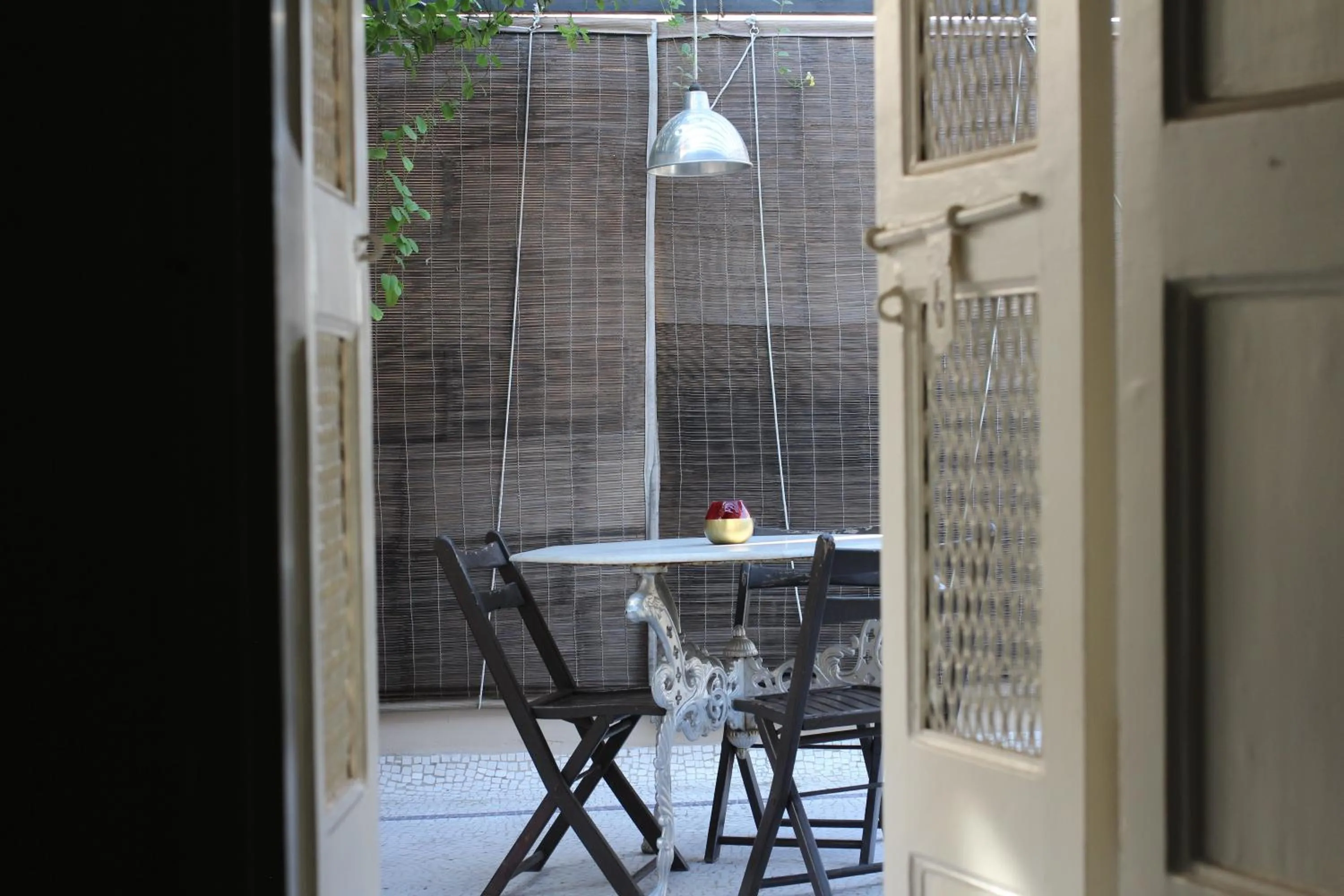 Balcony/Terrace in French Haveli