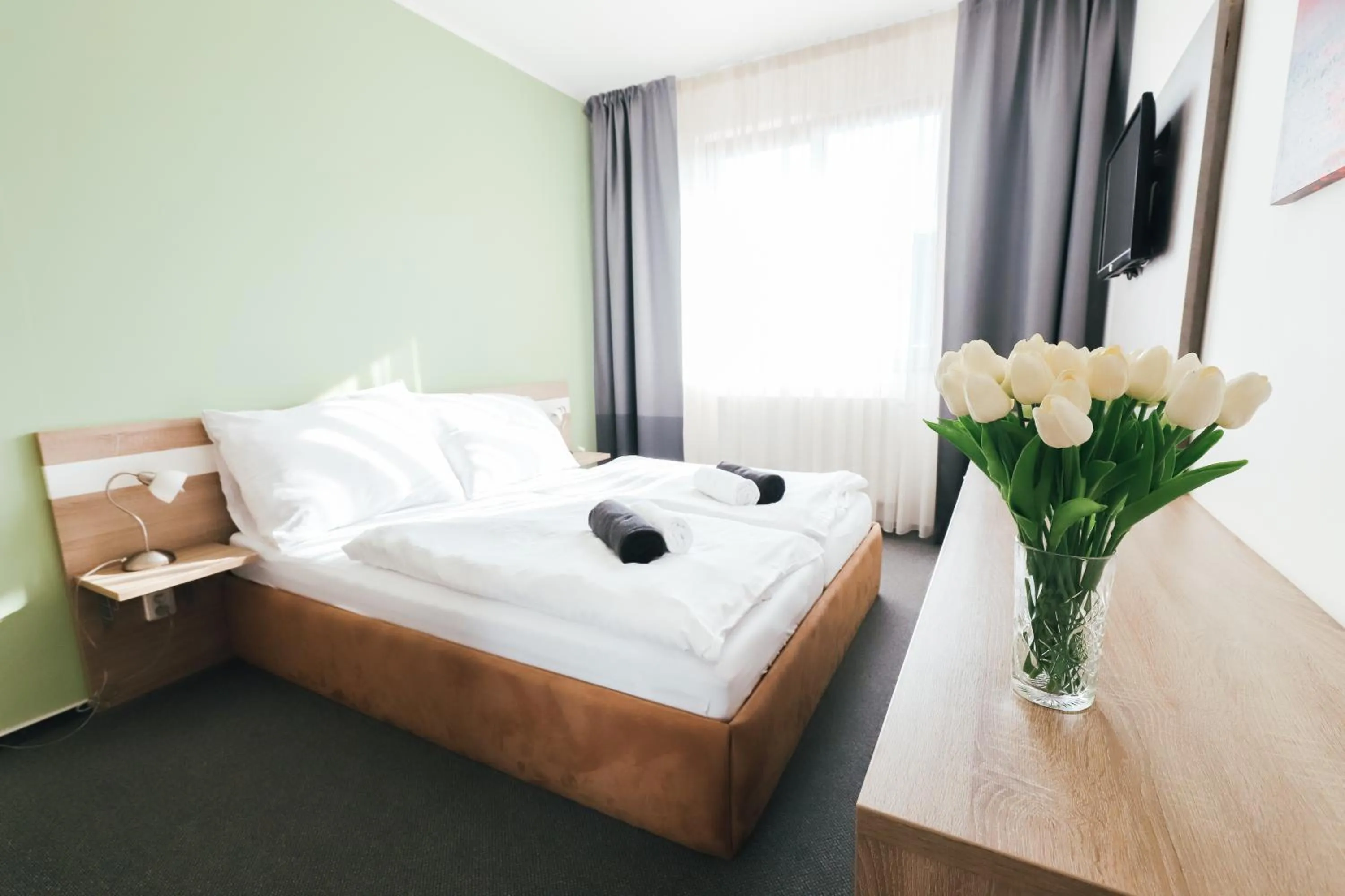 Bed in Amantis Vital Sport Hotel