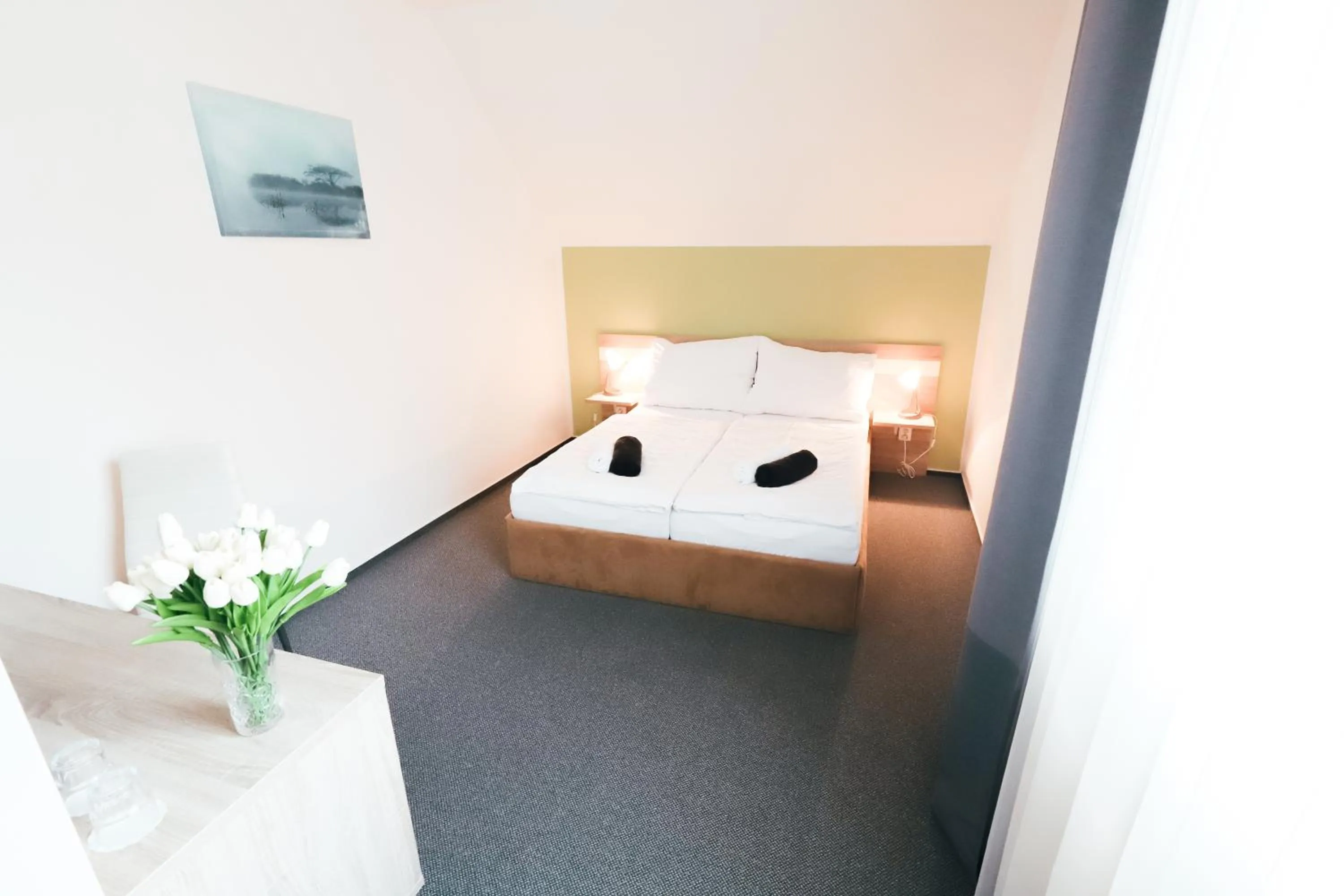 Bed in Amantis Vital Sport Hotel