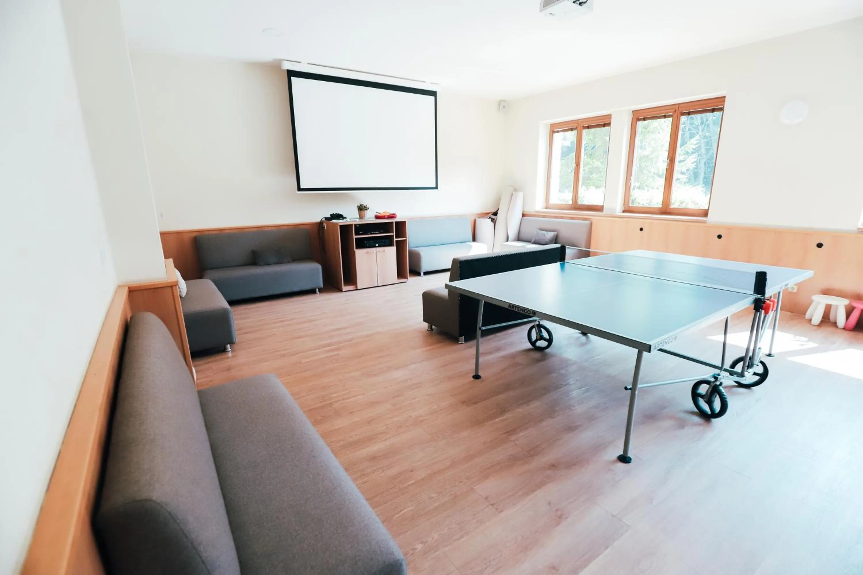 Communal lounge/ TV room in Amantis Vital Sport Hotel