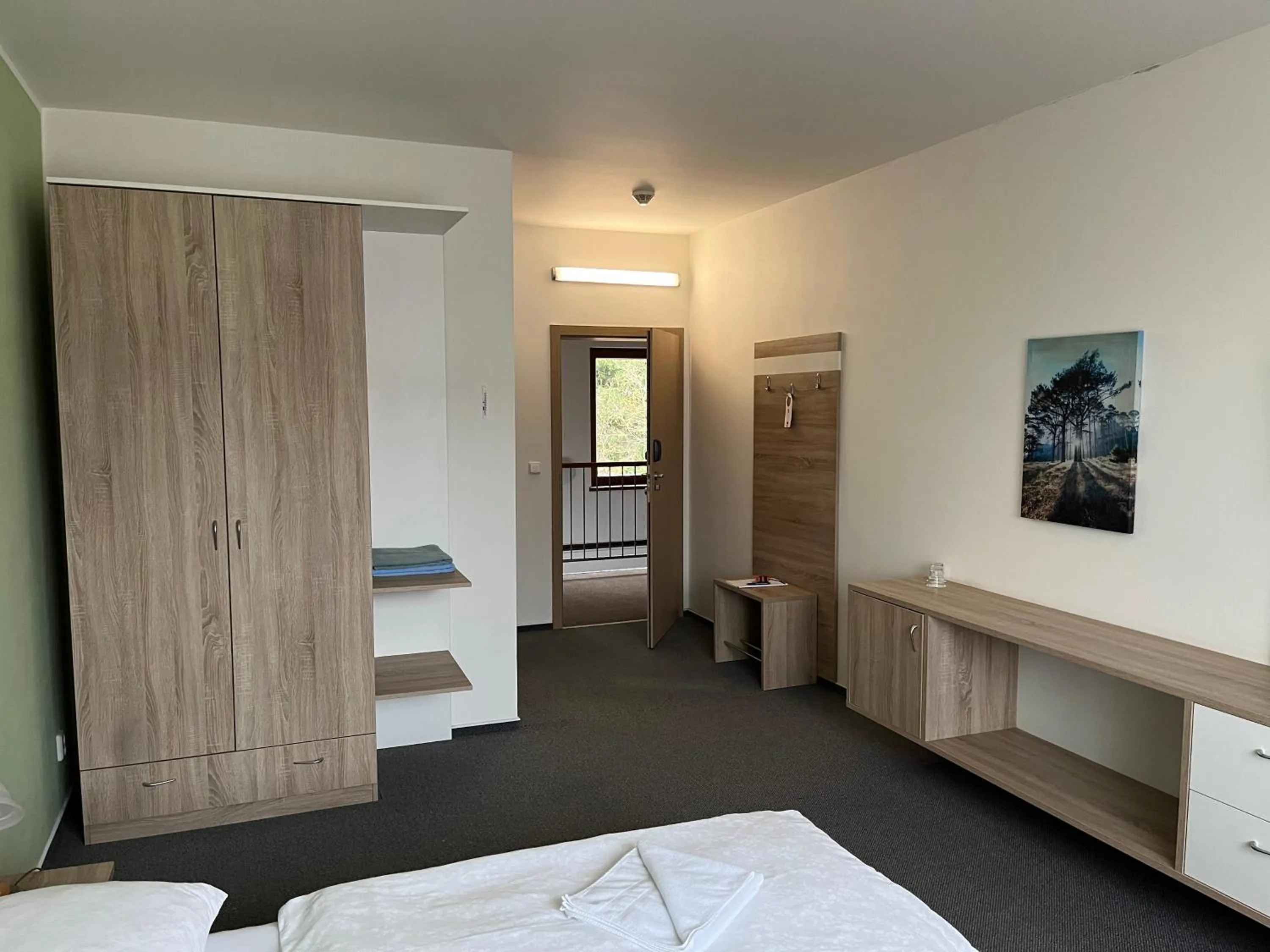 Bed in Amantis Vital Sport Hotel