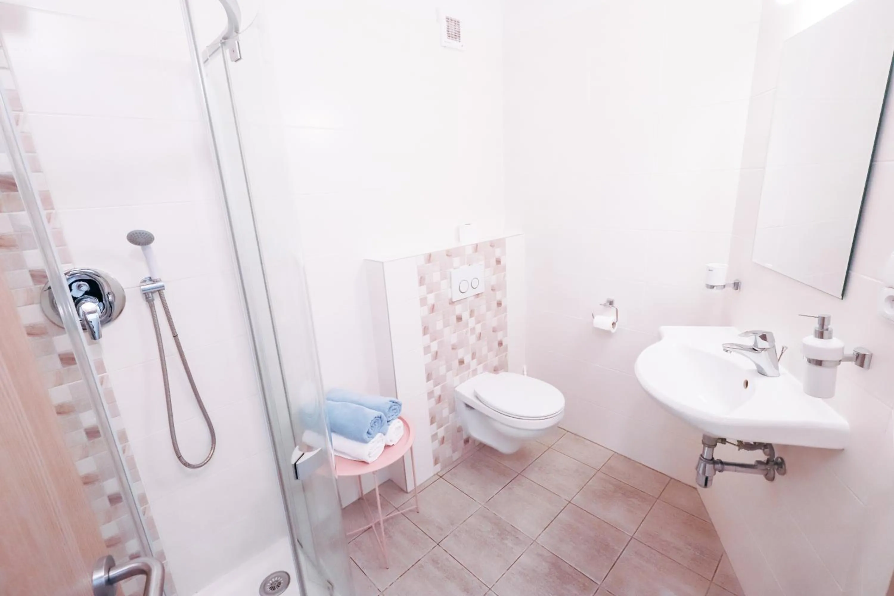 Shower in Amantis Vital Sport Hotel