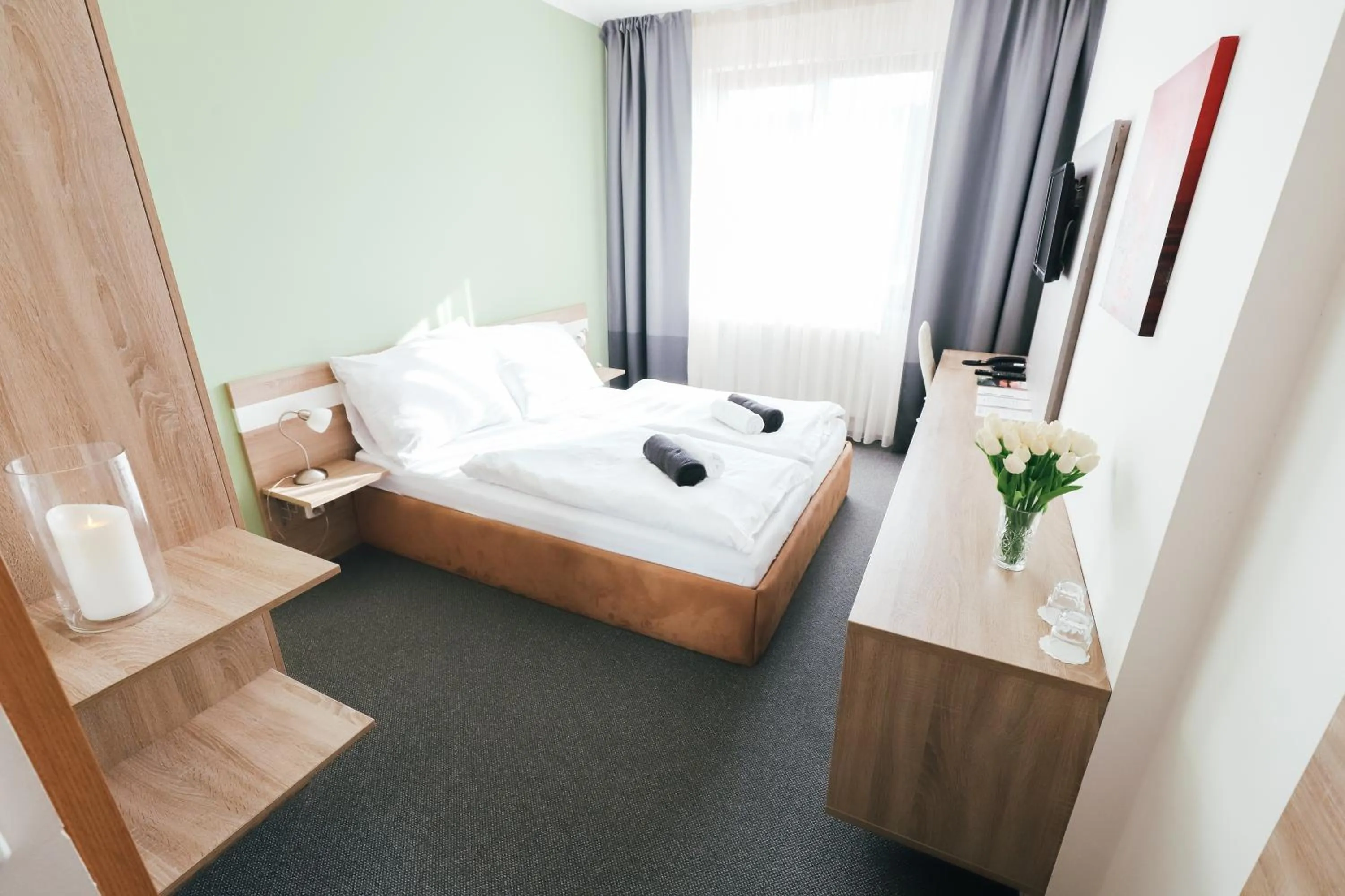 Bed in Amantis Vital Sport Hotel