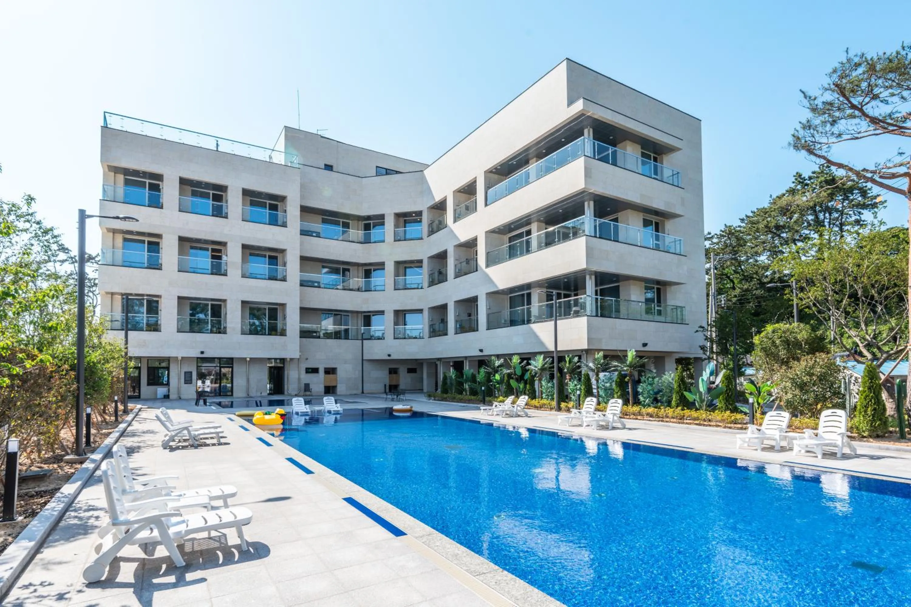 Property building in Dongho Beach Hotel