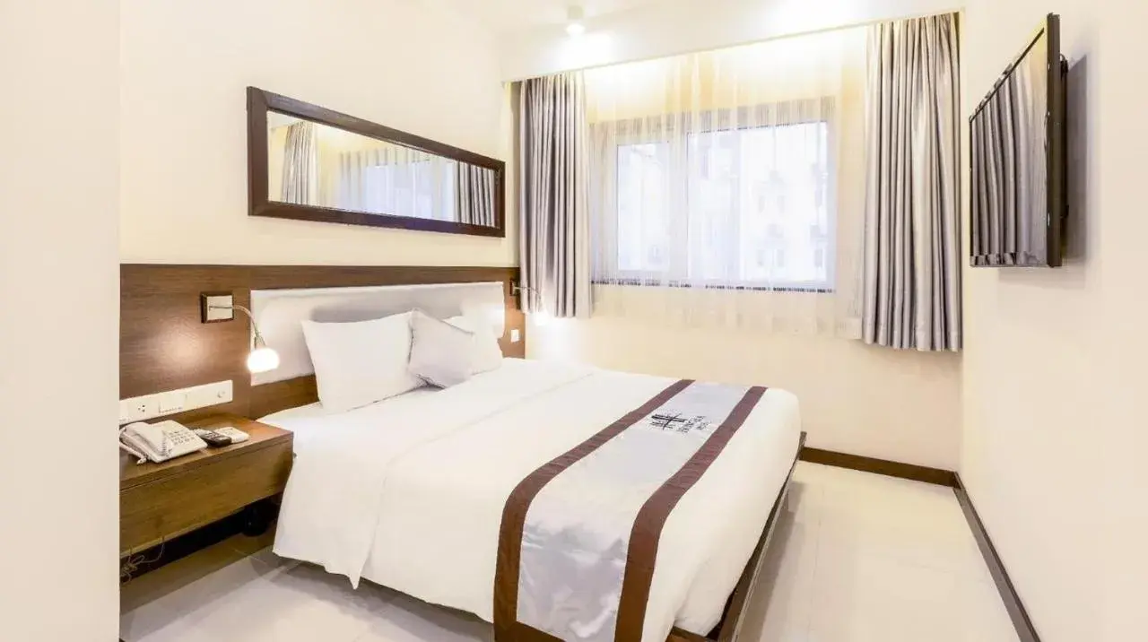 Bed in Hong Ha HOTEL Bed in Hong Ha HOTEL