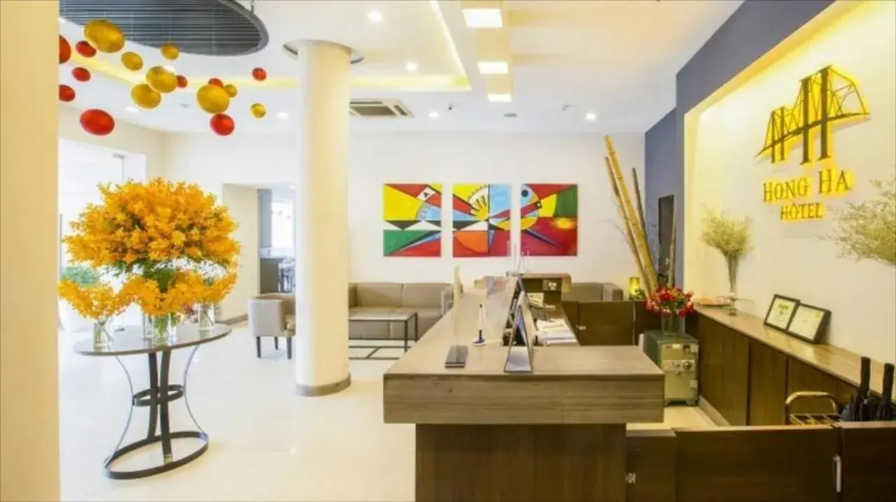 Living room in Hong Ha HOTEL Living room in Hong Ha HOTEL