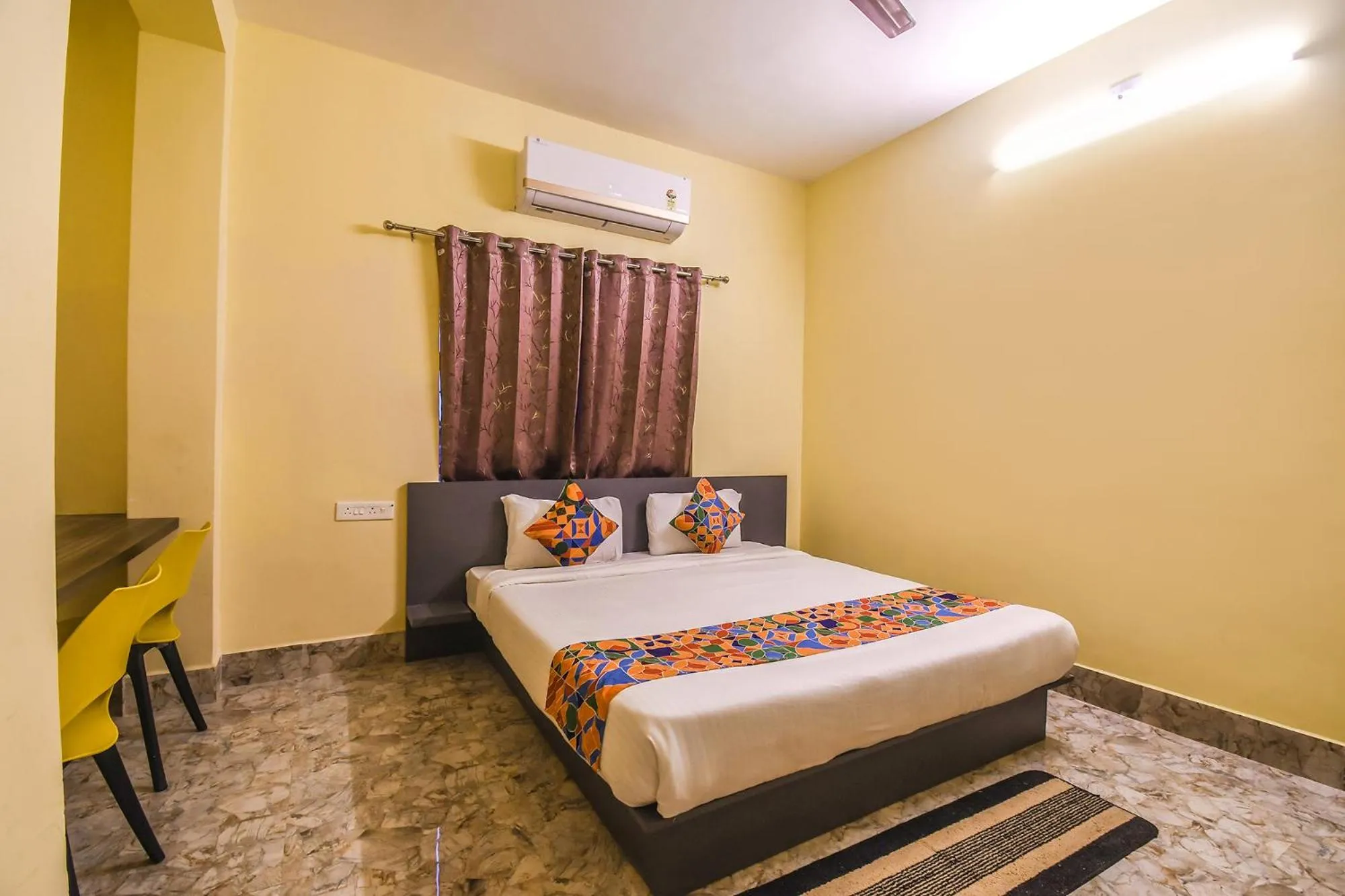 Bed in FabHotel Airport Residency I - Nr Bhubaneswar Airport