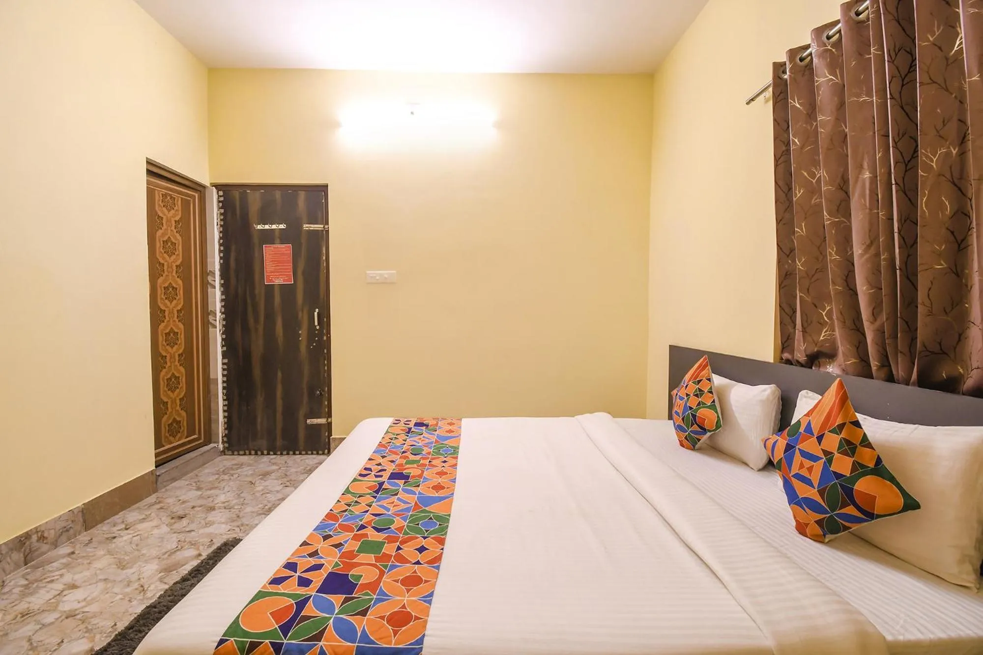 Bed in FabHotel Airport Residency I - Nr Bhubaneswar Airport