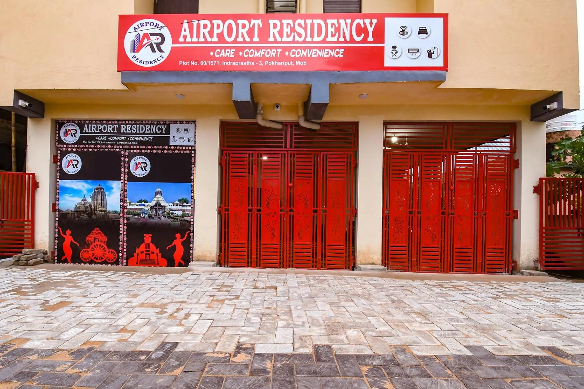 Facade/entrance in FabHotel Airport Residency I - Nr Bhubaneswar Airport