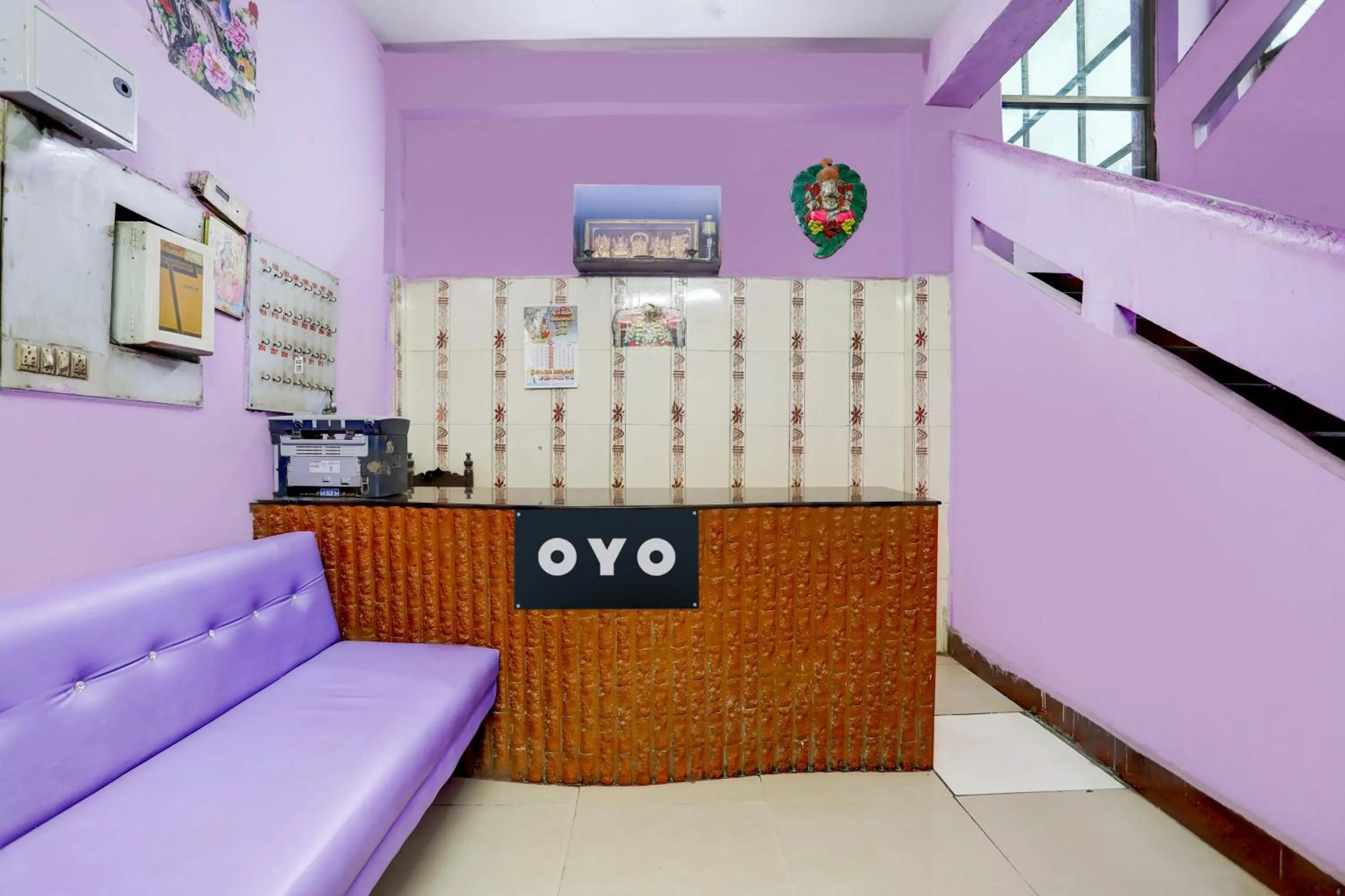 Lobby or reception in SPOT ON SRI KARTHIK GRAND INN