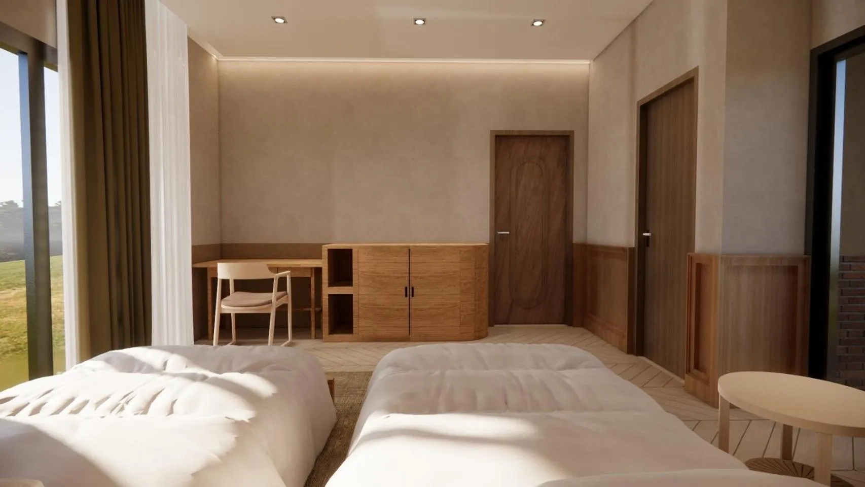 Bed in The Willoughby Maerim Hotel