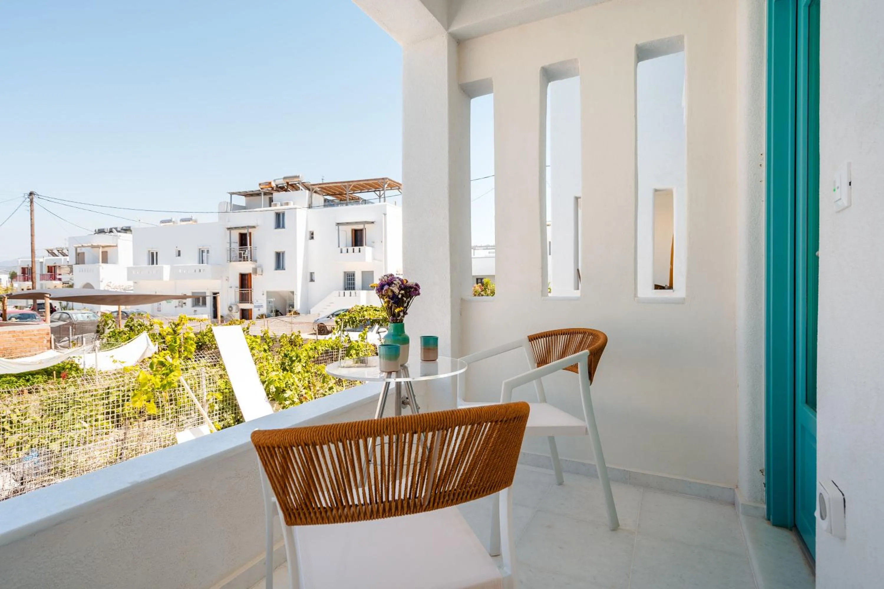 Balcony/Terrace in álas cycladic suites