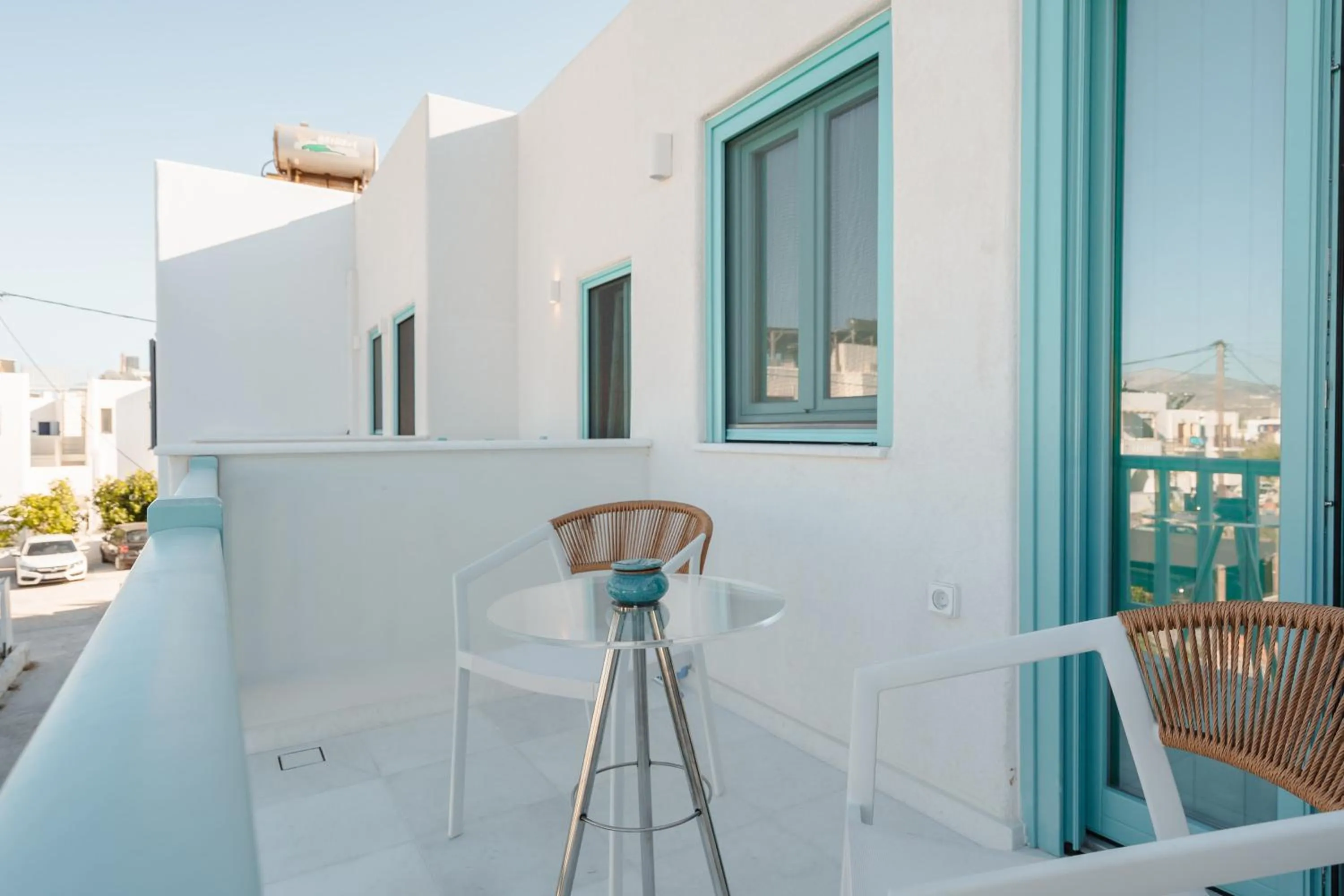 Balcony/Terrace in álas cycladic suites