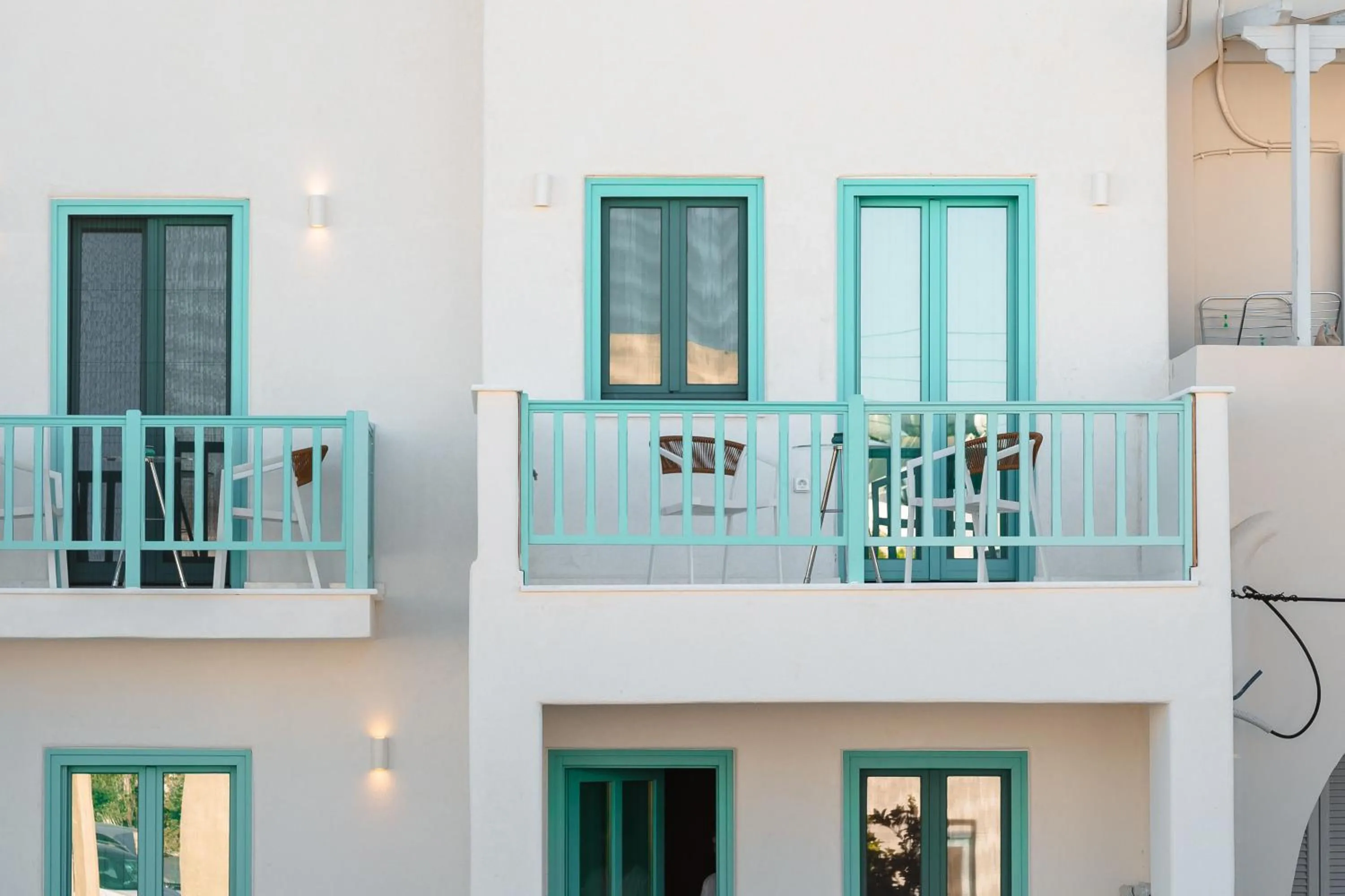 Balcony/Terrace in álas cycladic suites