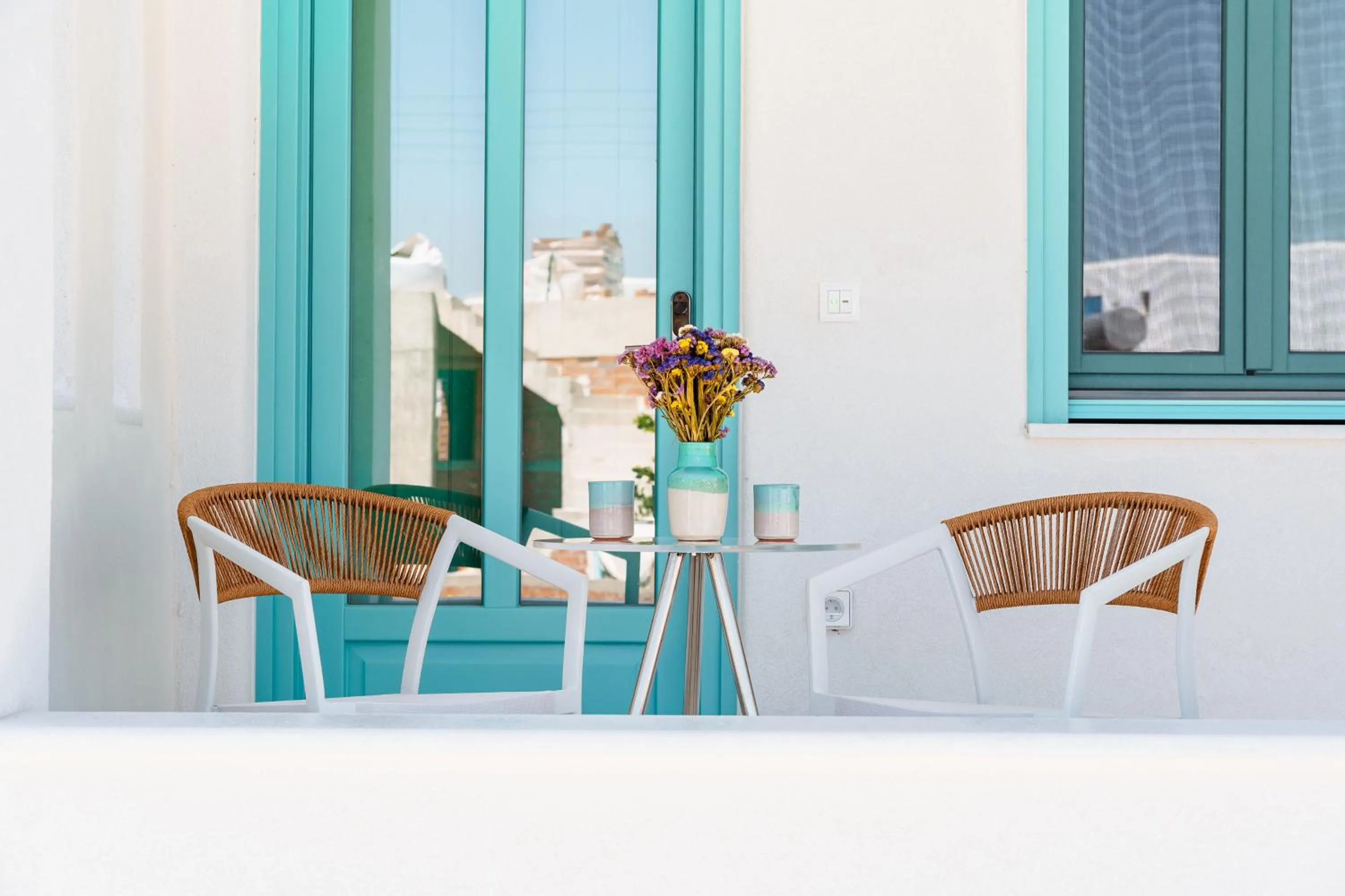 Balcony/Terrace in álas cycladic suites