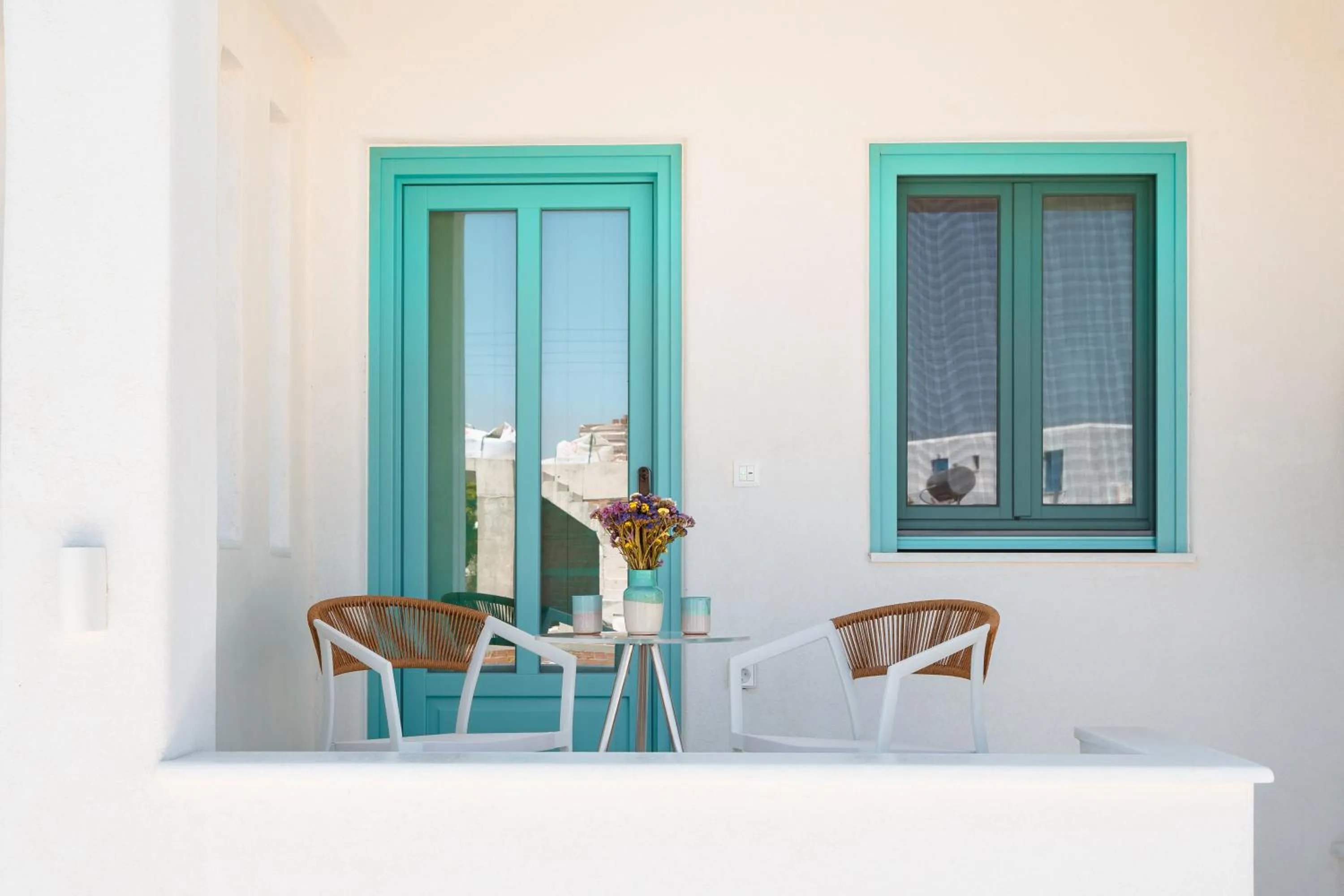 Balcony/Terrace in álas cycladic suites