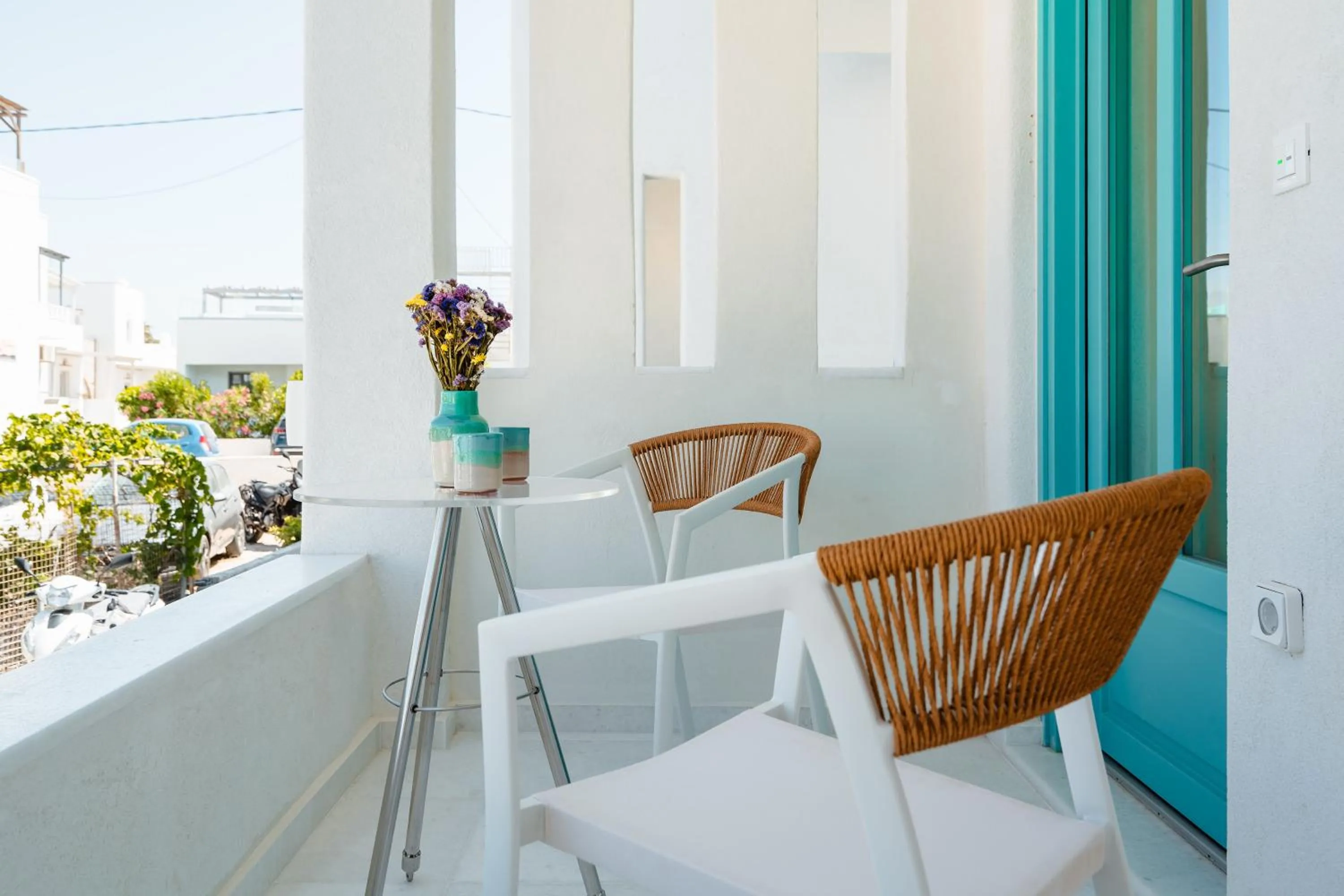 Balcony/Terrace in álas cycladic suites