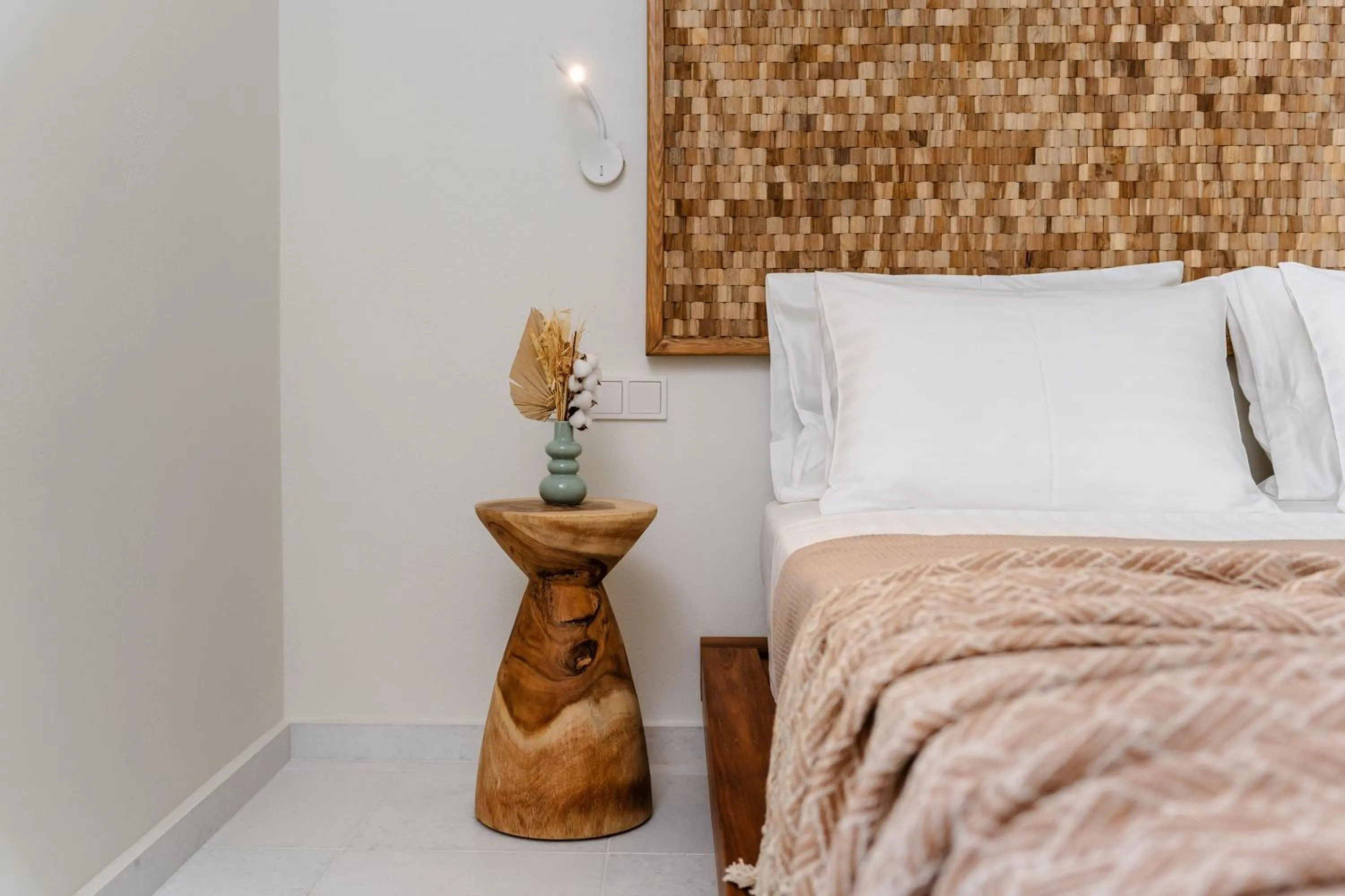 Bedroom, Bed in álas cycladic suites