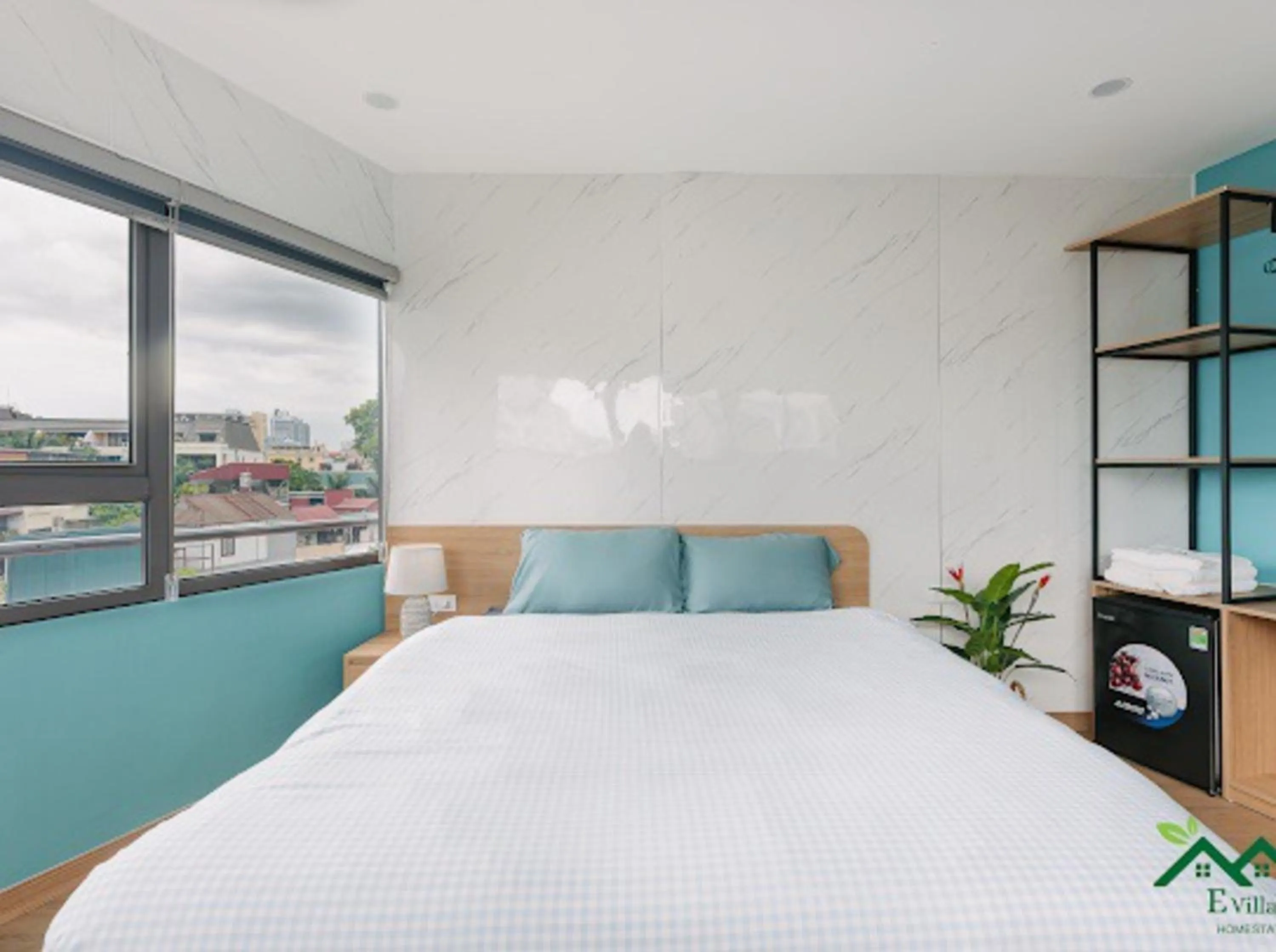 Bed in E Village Hotel Hanoi