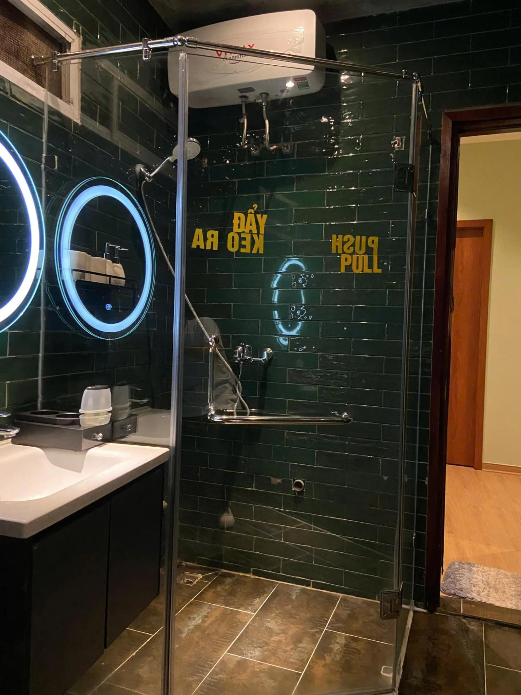 Bathroom in E Village Hotel Hanoi