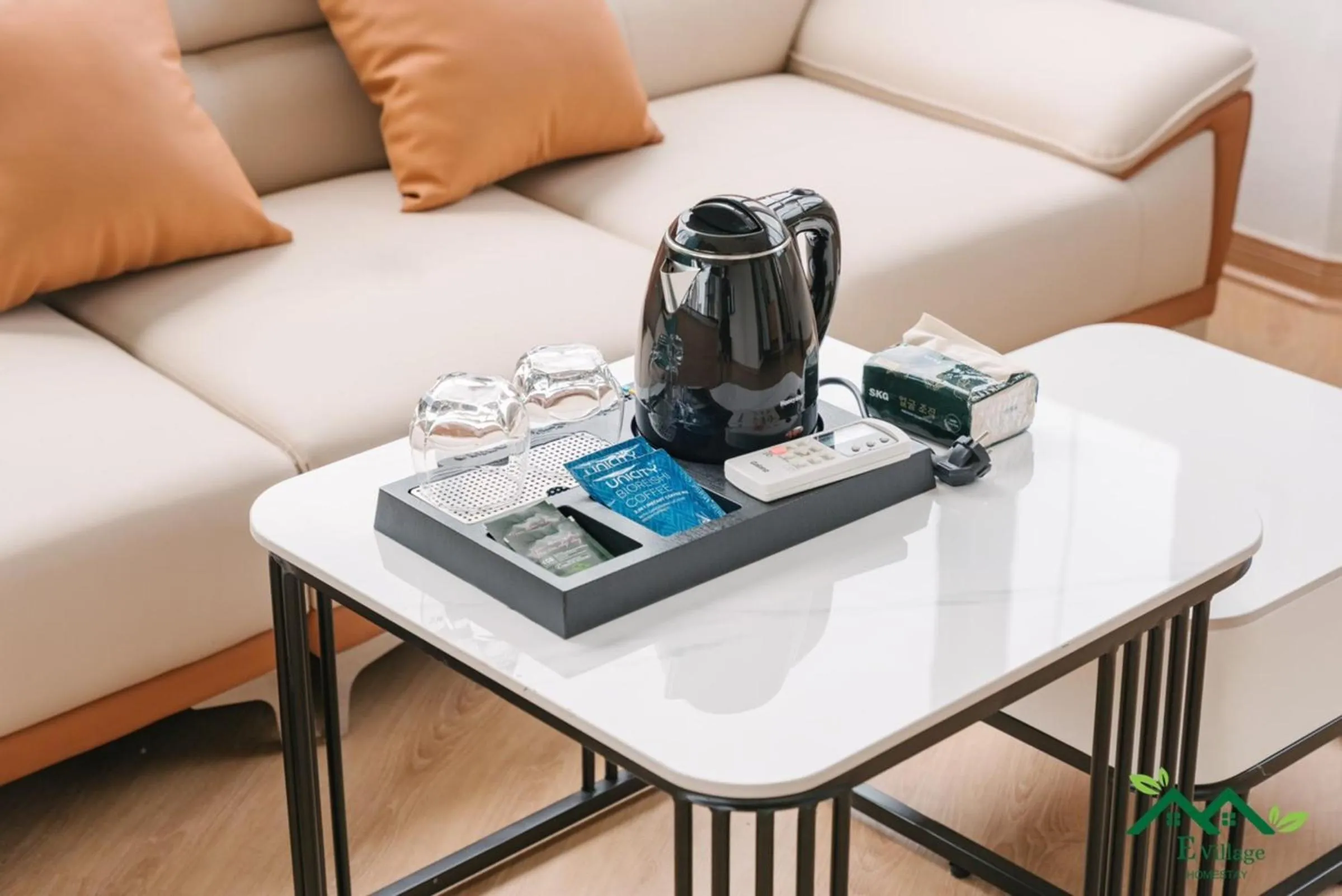 Coffee/tea facilities in E Village Hotel Hanoi